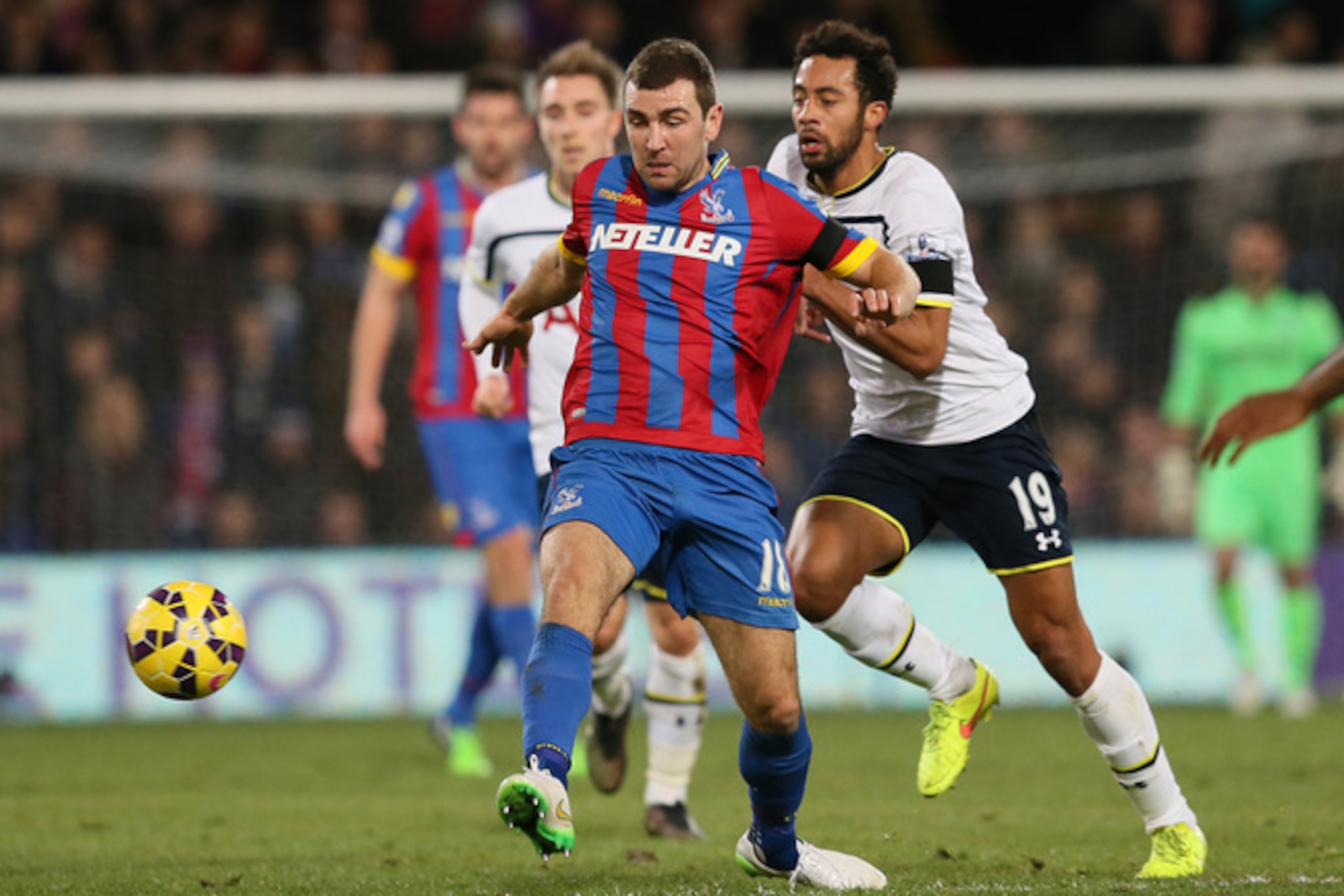 Tottenham were outmuscled by Crystal Palace in their 2-1 defeat.