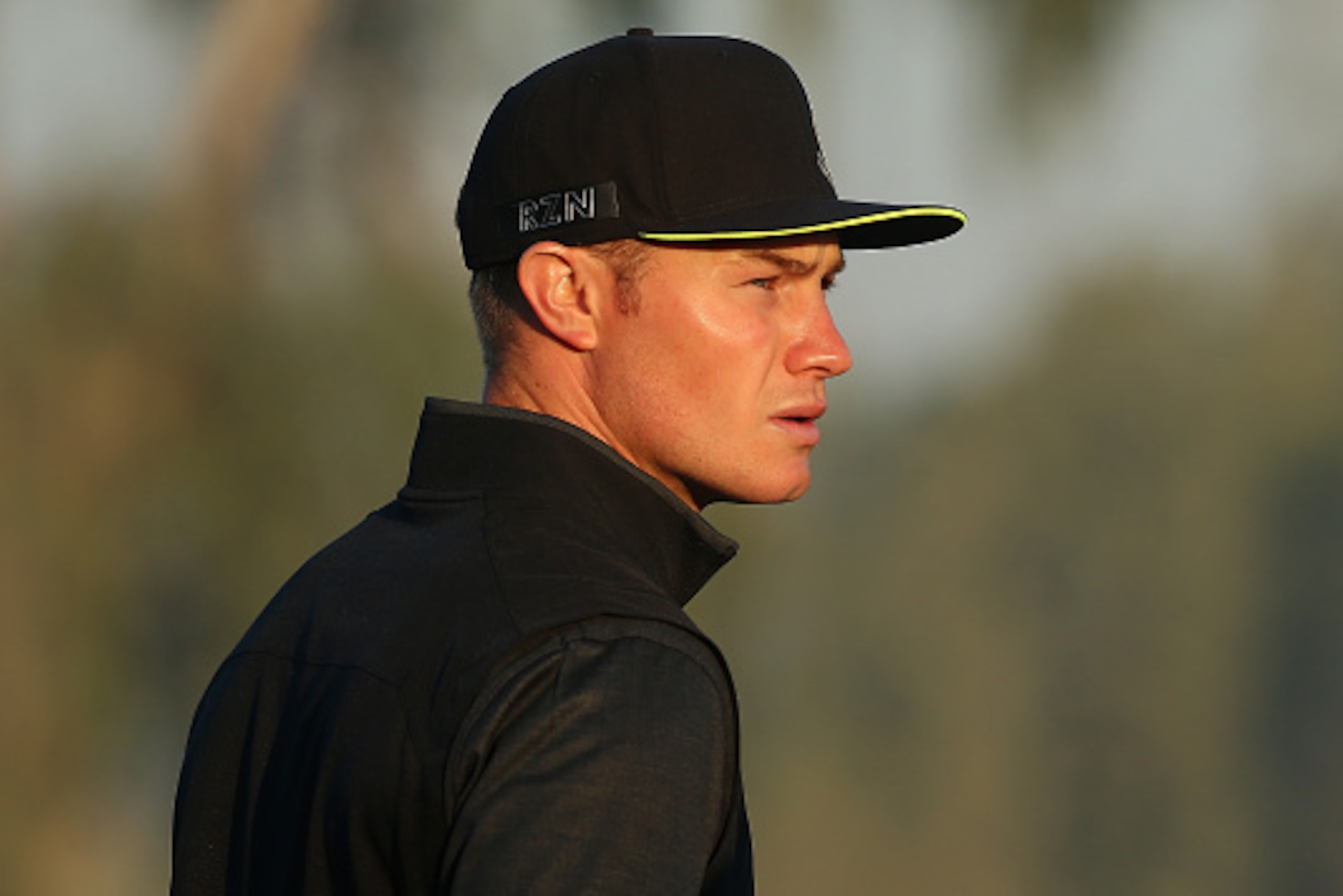 DOHA, QATAR - JANUARY 22:  Oliver Fisher of England in action during the second round of the Commercial Bank Qatar Masters at Doha Golf Club on January 22, 2015 in Doha, Qatar.  (Photo by Andrew Redington/Getty Images)