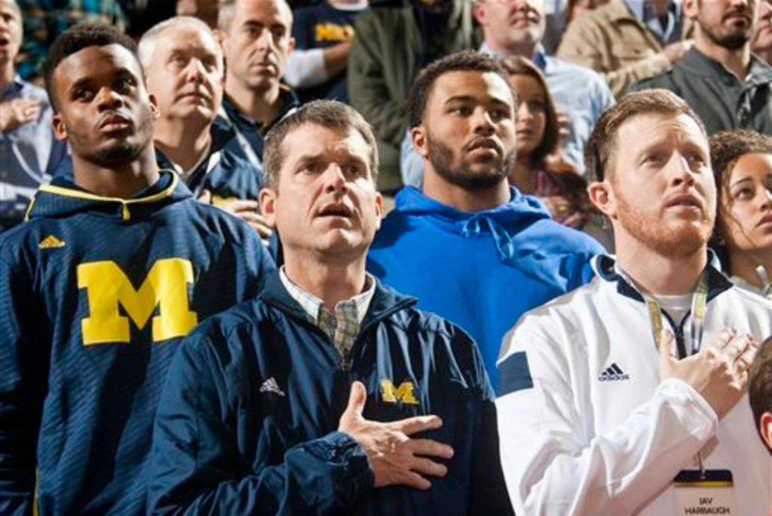Harbaugh will host Gentry on campus this weekend.