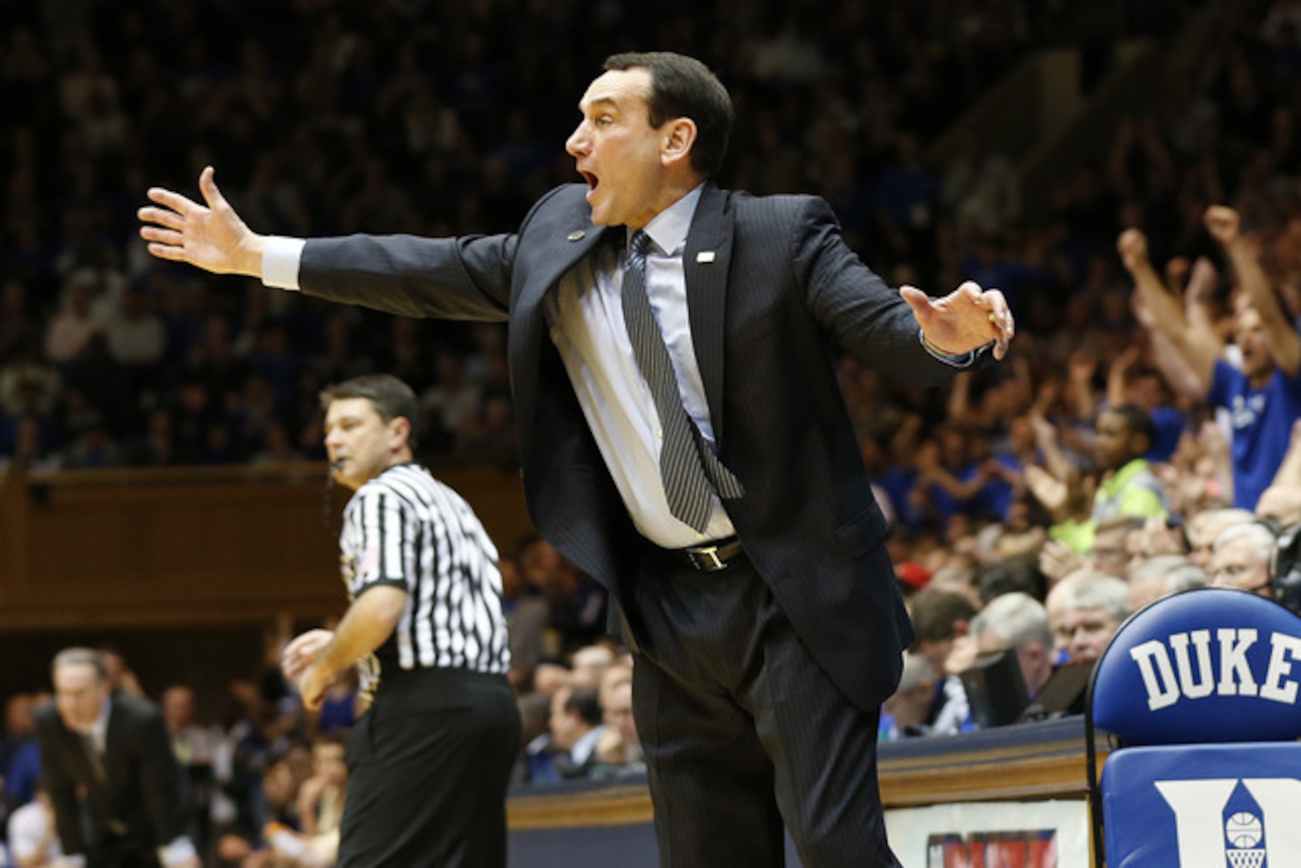 Krzyzewski, at 67, still as passionate as ever on the sideline Krzyzewski, at 67, still as passionate as ever on the sideline