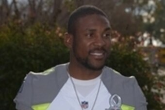 Jan 23, 2015; Phoenix, AZ, USA; Arizona Cardinals cornerback Patrick Peterson (21) poses during team photos for the 2015 Pro Bowl at The Arizona Biltmore. Mandatory Credit: Kirby Lee-USA TODAY Sports