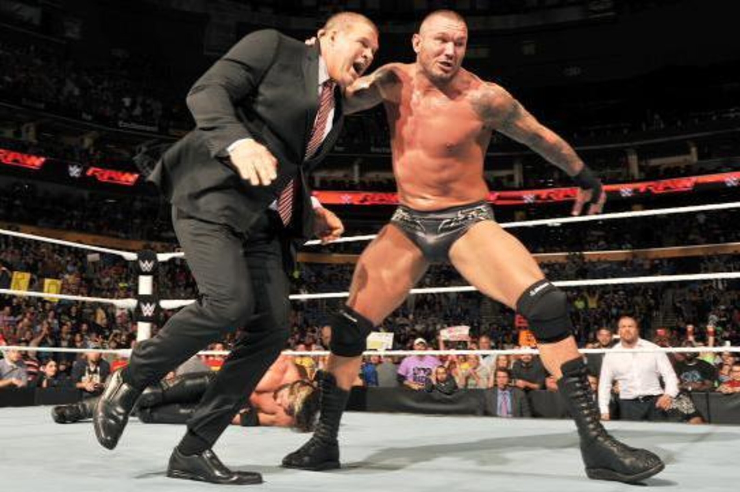 Orton turns babyface right before his departure from WWE screens.