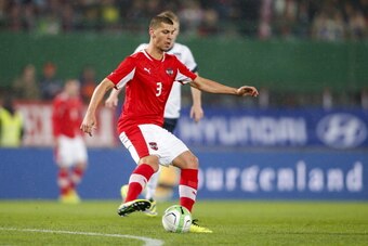 VIENNA, AUSTRIA - NOVEMBER 19: Aleksandar Dragovic of Austria controls the ball during the International friendly match between Austria and USA at the Ernst-Happel Stadium on November 19, 2013 in Vienna, Austria. (Photo by Christian Hofer/Getty Images)