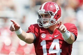 Alabama QB Jake Coker