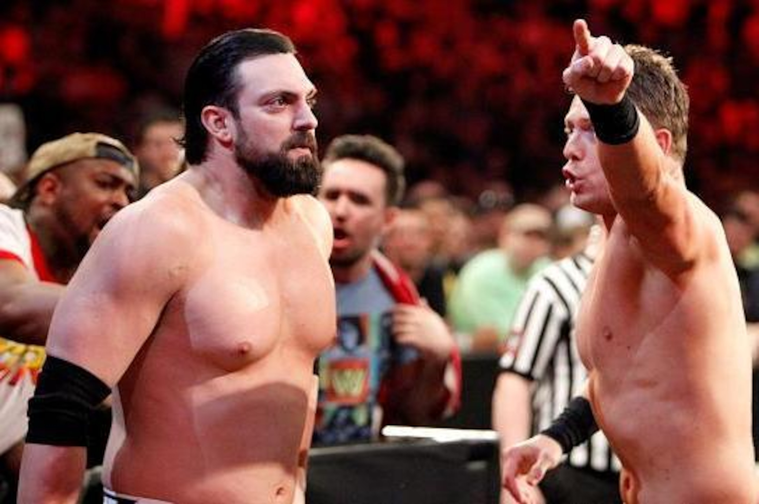 The Miz orders Damien Mizdow to leave. The Miz orders Damien Mizdow to leave.