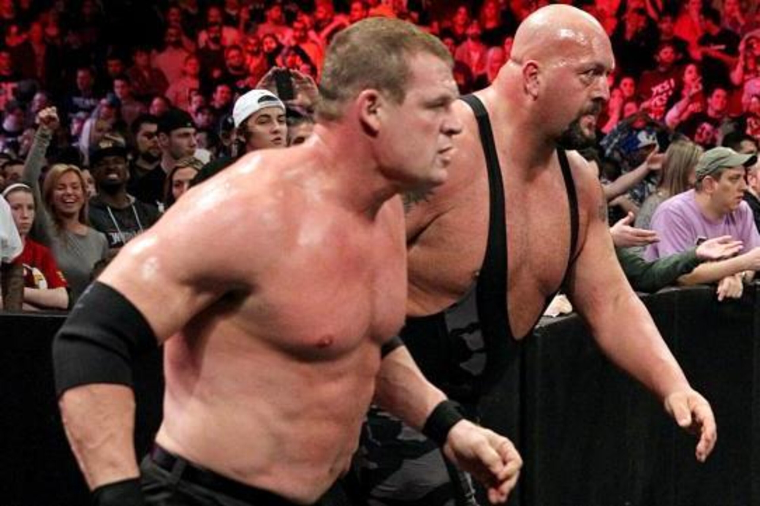 Kane and Big Show on the prowl.
