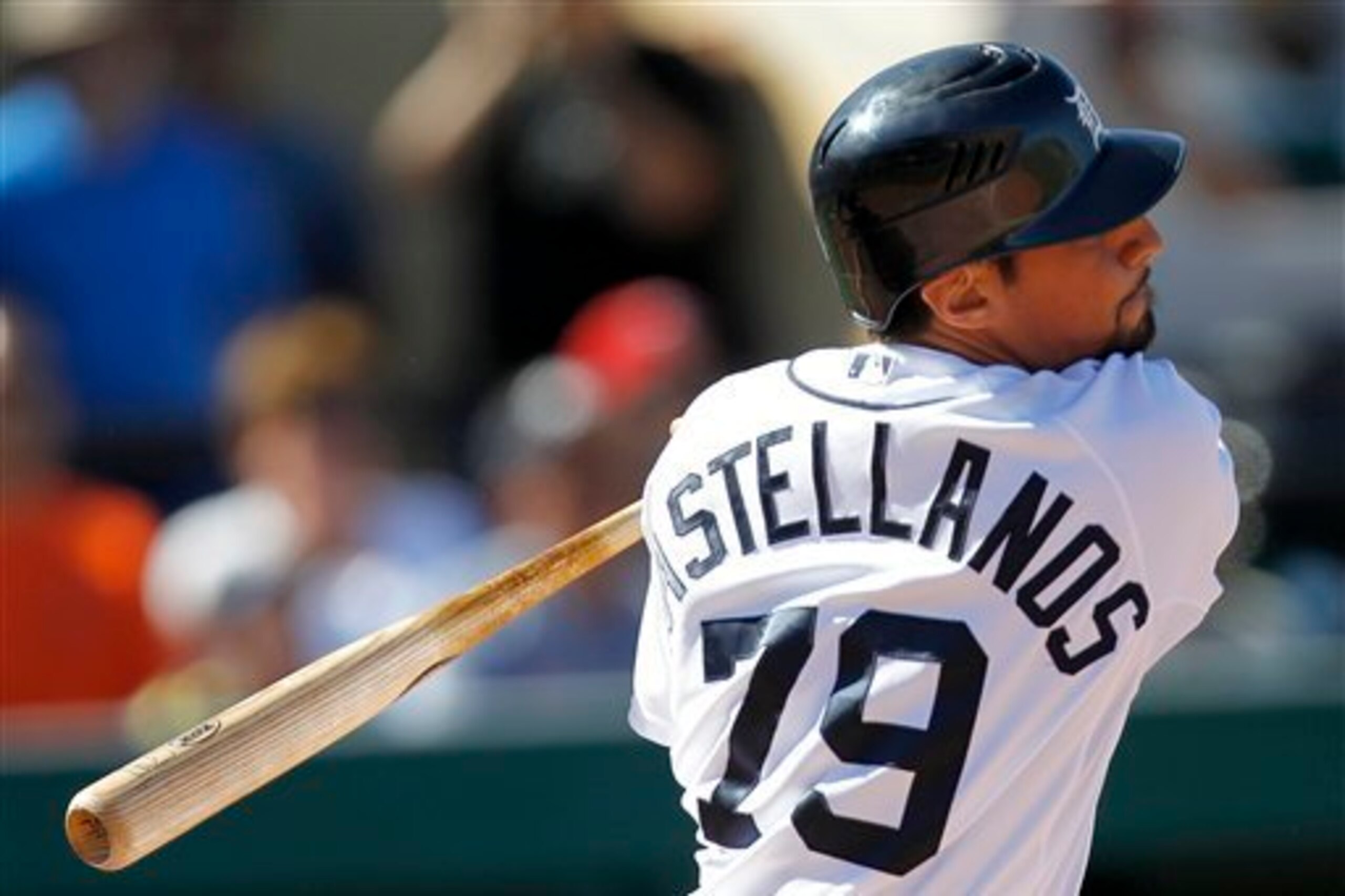 Coming off a solid but unspectacular rookie campaign, Nick Castellanos wouldn't cost too much to lock up. Coming off a solid but unspectacular rookie campaign, Nick Castellanos wouldn't cost too much to lock up.