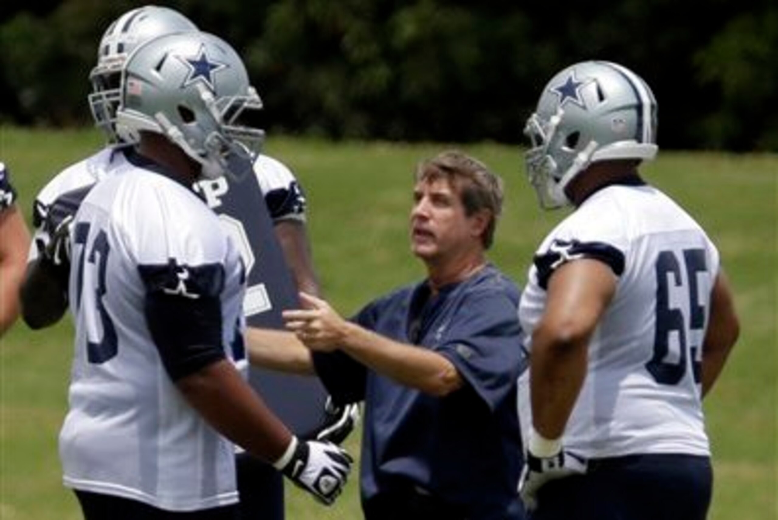 Now the Redskins have the coach to build young talents into a dominant line.