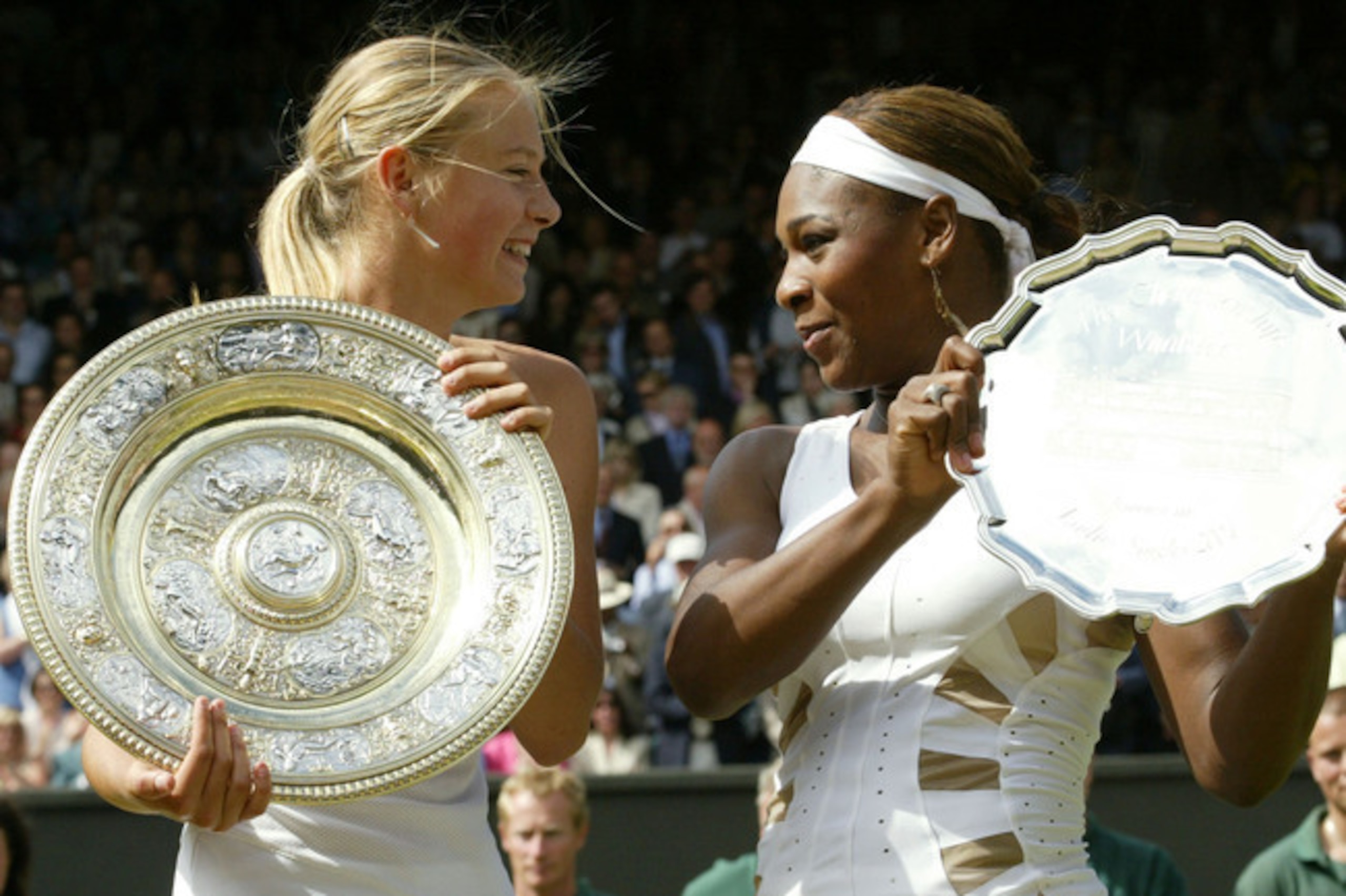 2004 Wimbledon, where it all began for these two.