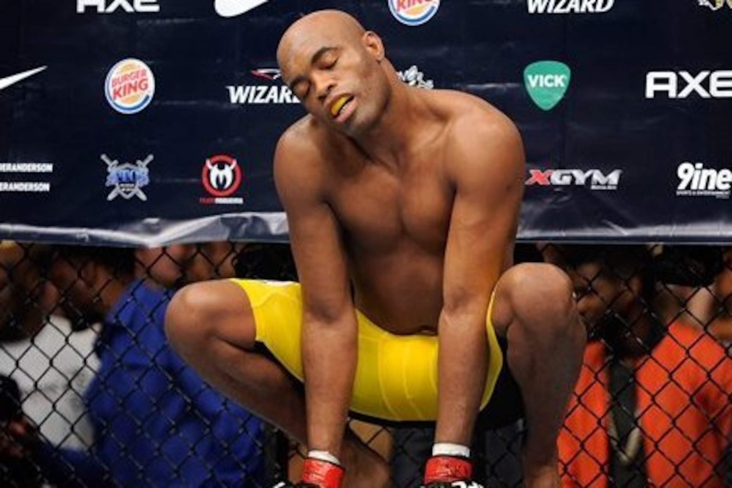 Anderson Silva at UFC 162 Anderson Silva at UFC 162
