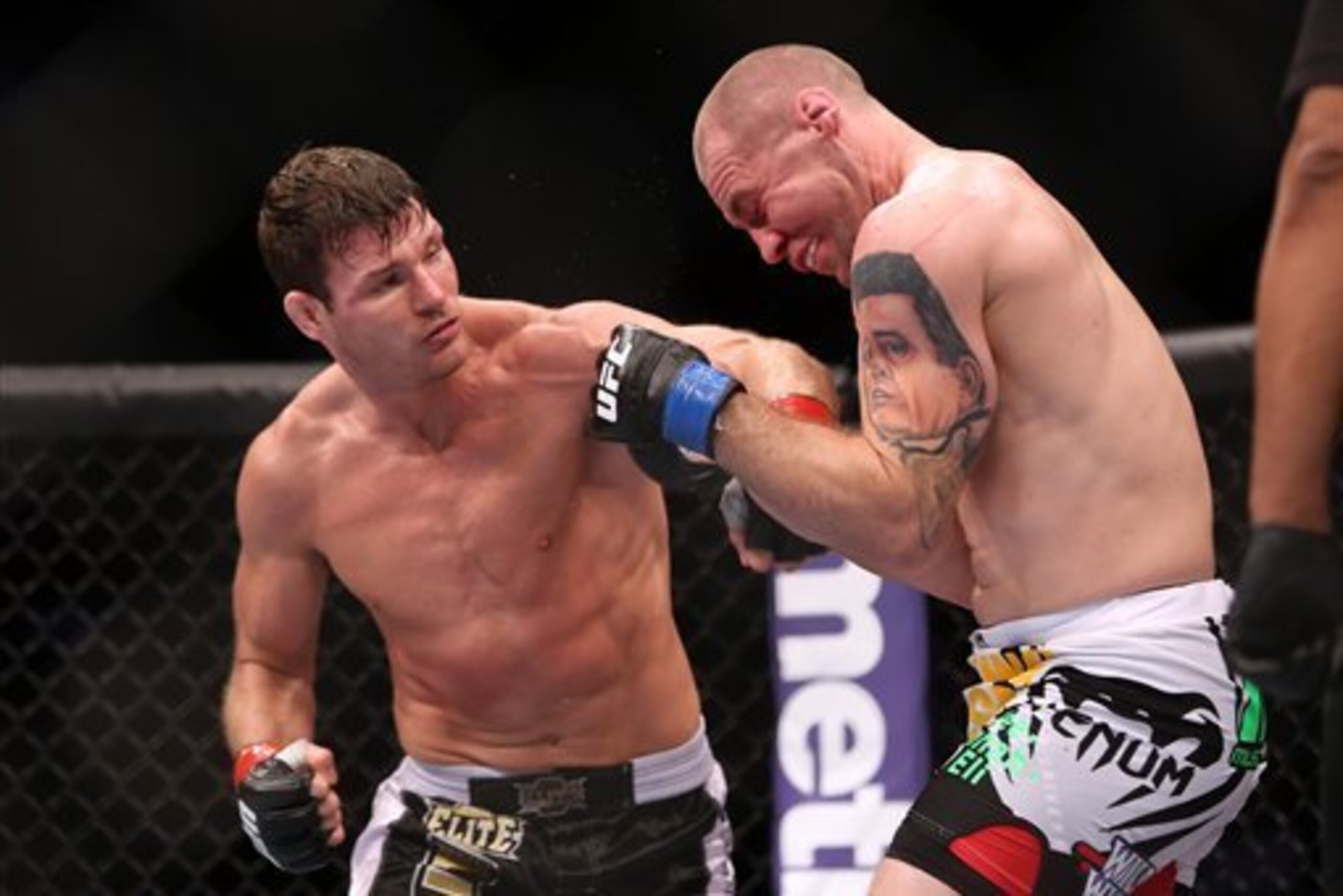Bisping in action