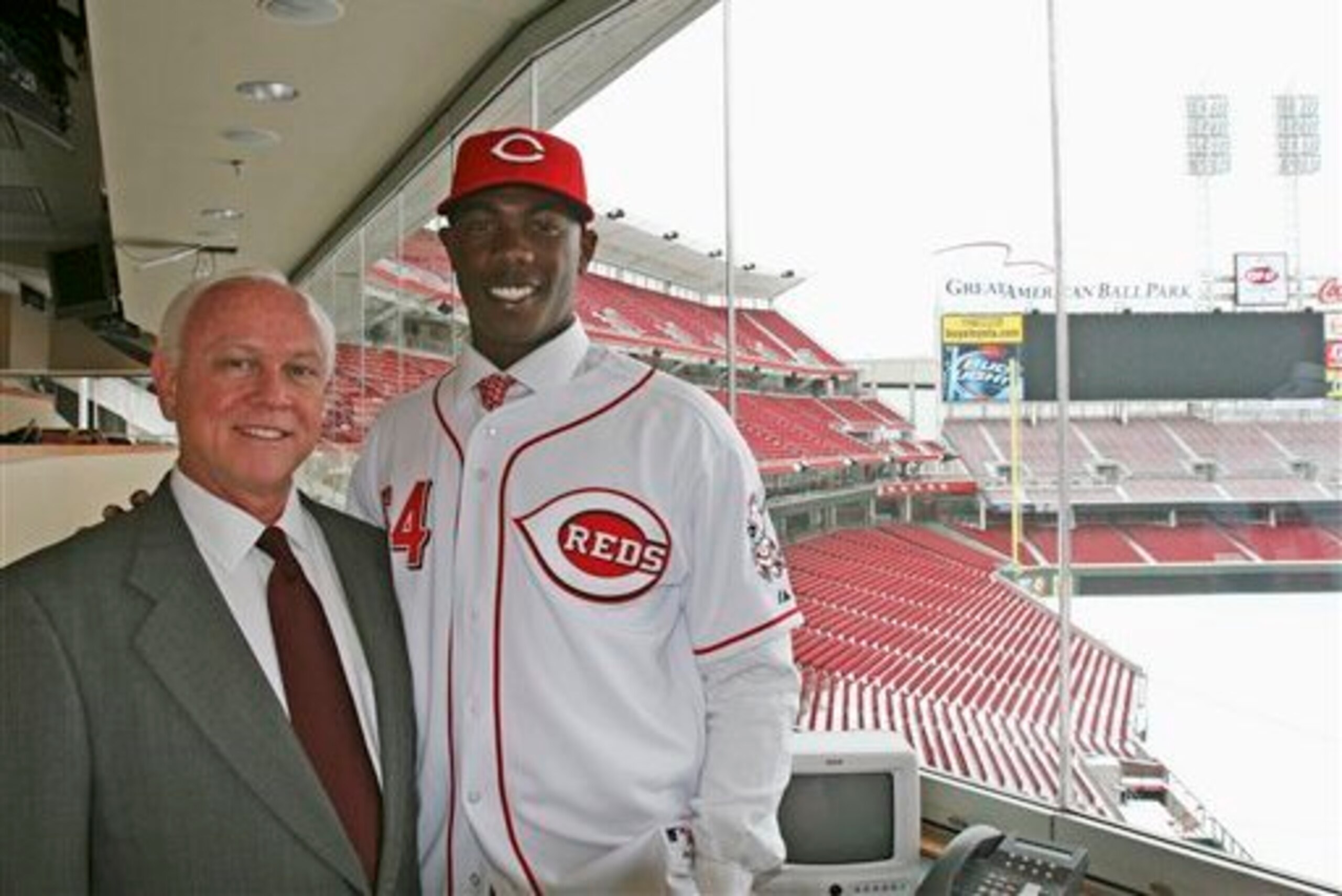 It turns out the Reds were smart to bet on a lefty who can throw 105. Who knew? It turns out the Reds were smart to bet on a lefty who can throw 105. Who knew?