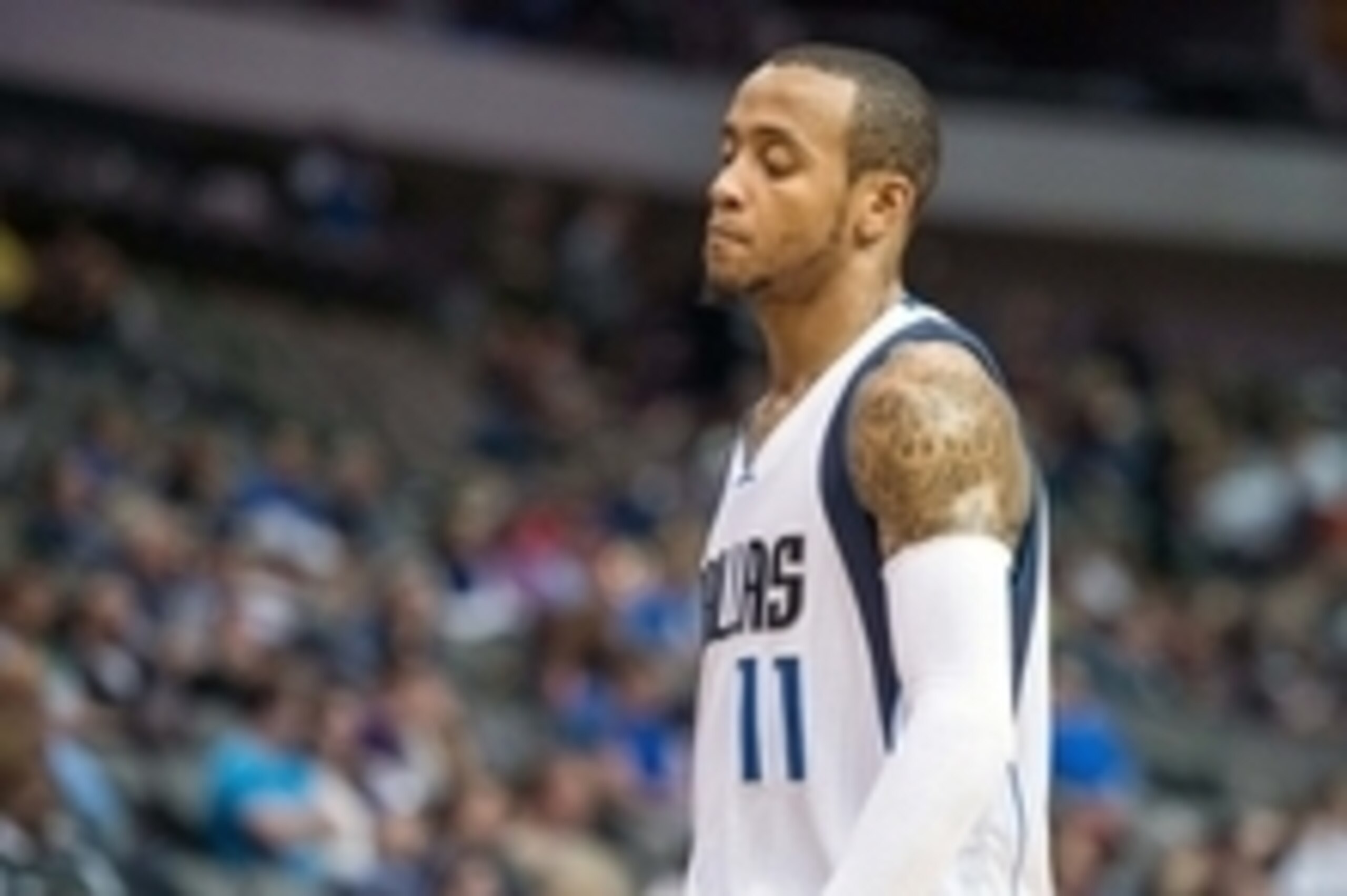 Nov 9, 2014; Dallas, TX, USA; Dallas Mavericks guard Monta Ellis (11) during the game against the Miami Heat at the American Airlines Center. The Heat defeated the Mavericks 105-96. Mandatory Credit: Jerome Miron-USA TODAY Sports