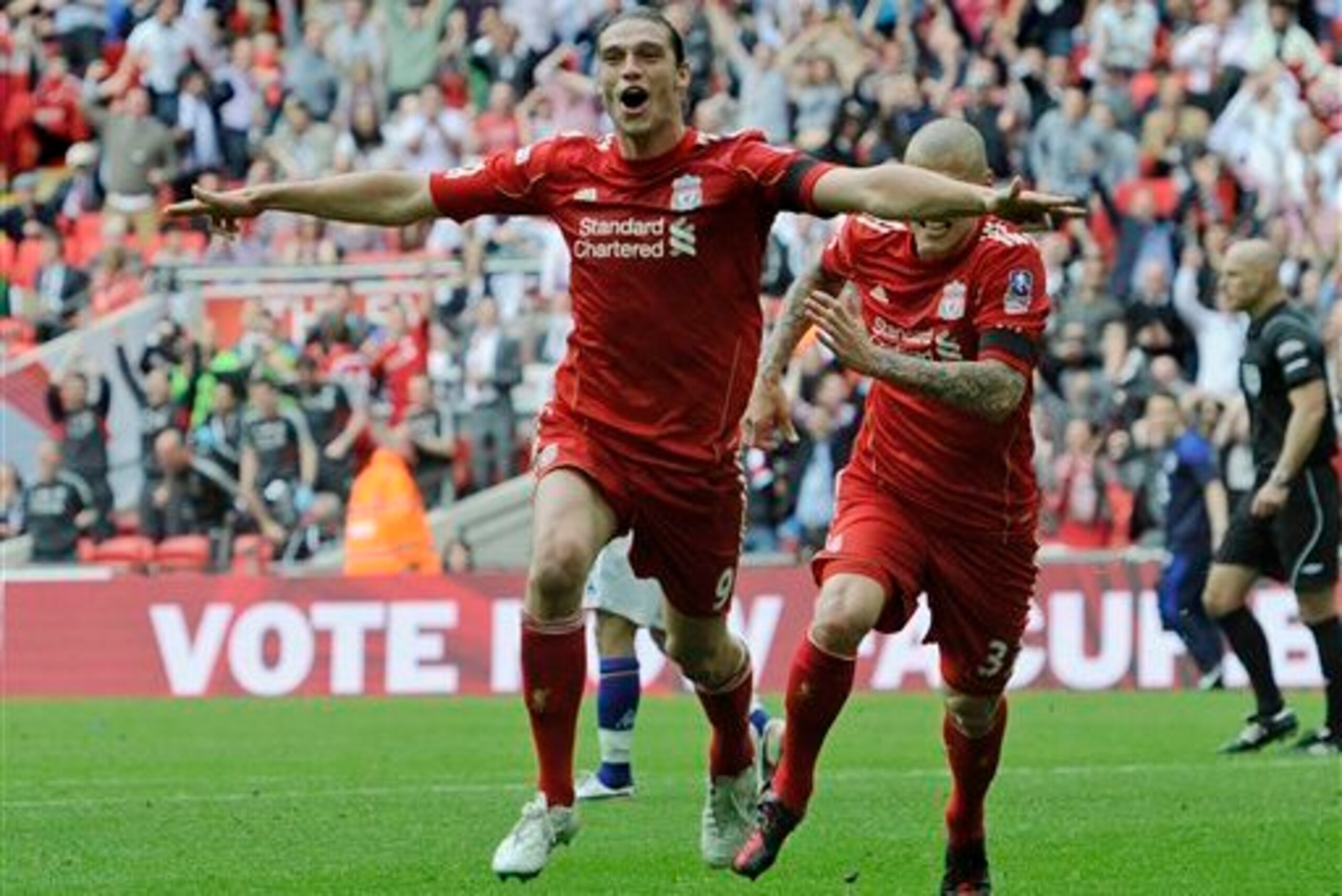 Carroll never made the grade at Anfield.