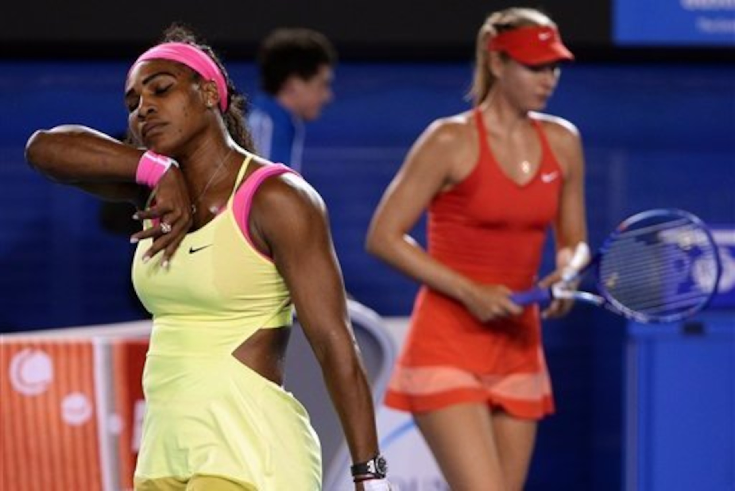 Despite struggling with illness, Williams was still too good for Sharapova.