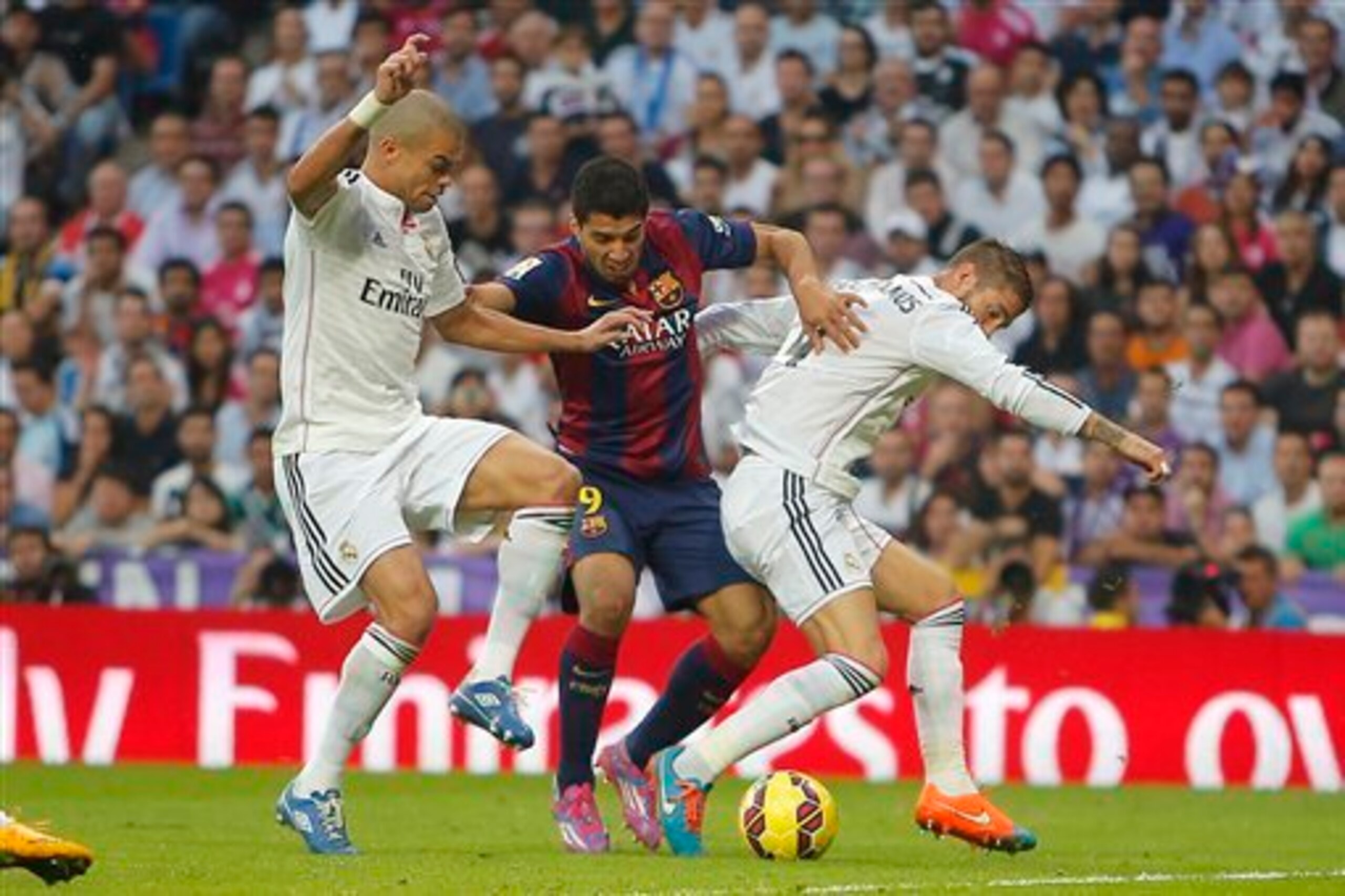 Luis Suarez's debut ended in disappointment.