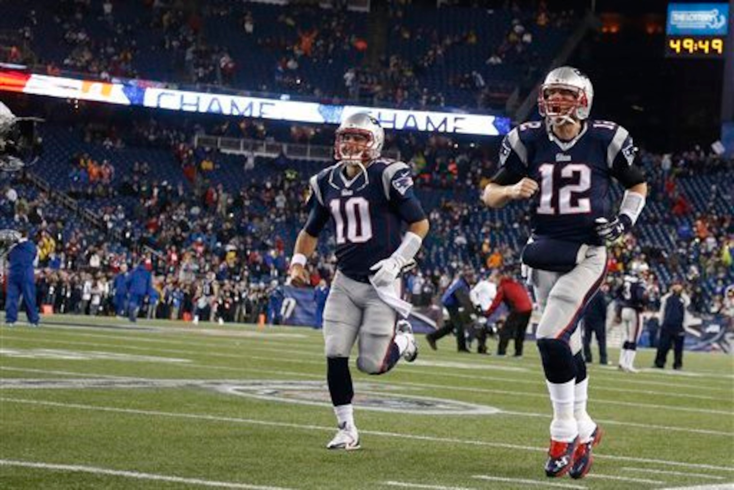 When Ryan Mallett was sent packing, it became Garoppolo's job to learn from No. 12.