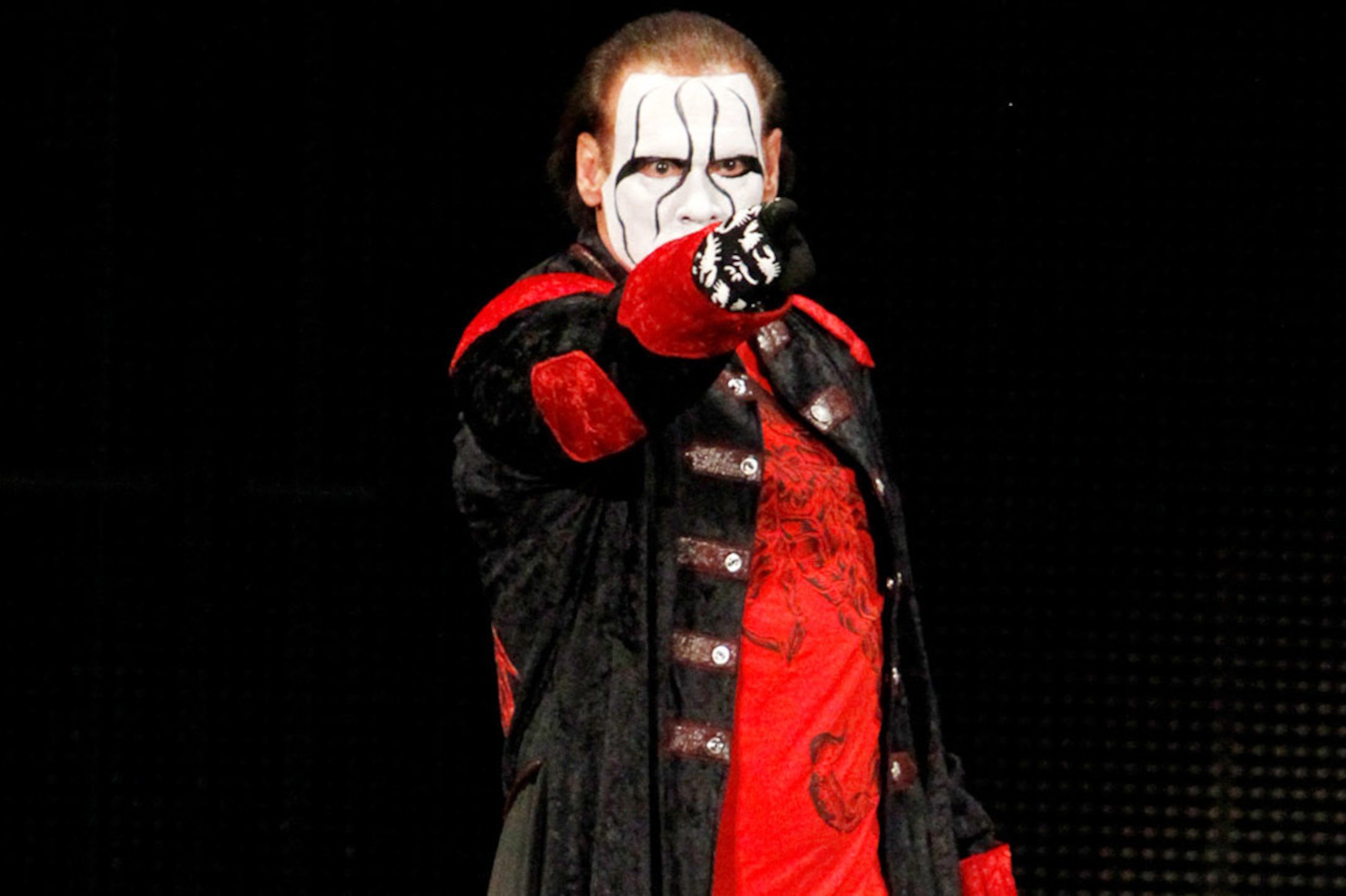 Sting on Monday Night Raw