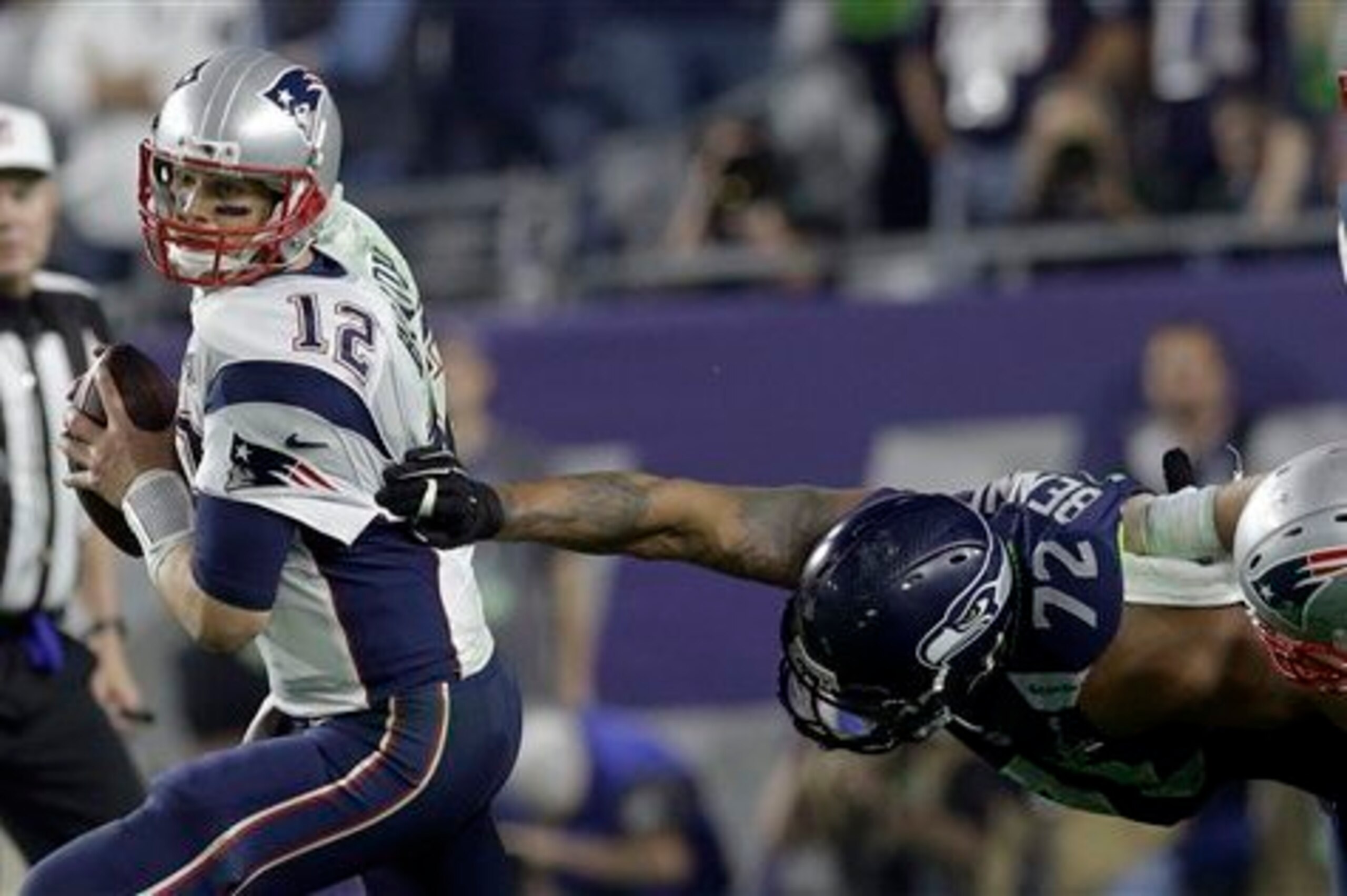 Bennett terrorized Brady and the Patriots.