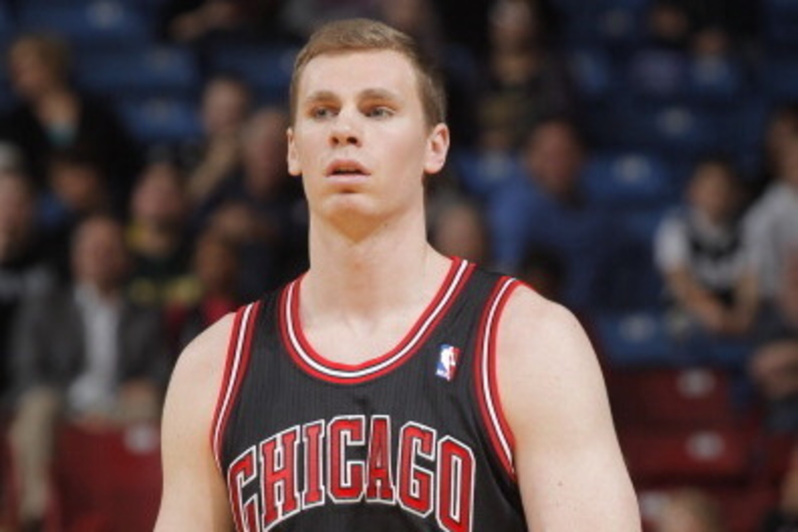 SACRAMENTO, CA - FEBRUARY 3: Erik Murphy #31 of the Chicago Bulls in a game against the Sacramento Kings on February 3, 2014 at Sleep Train Arena in Sacramento, California. NOTE TO USER: User expressly acknowledges and agrees that, by downloading and or u
