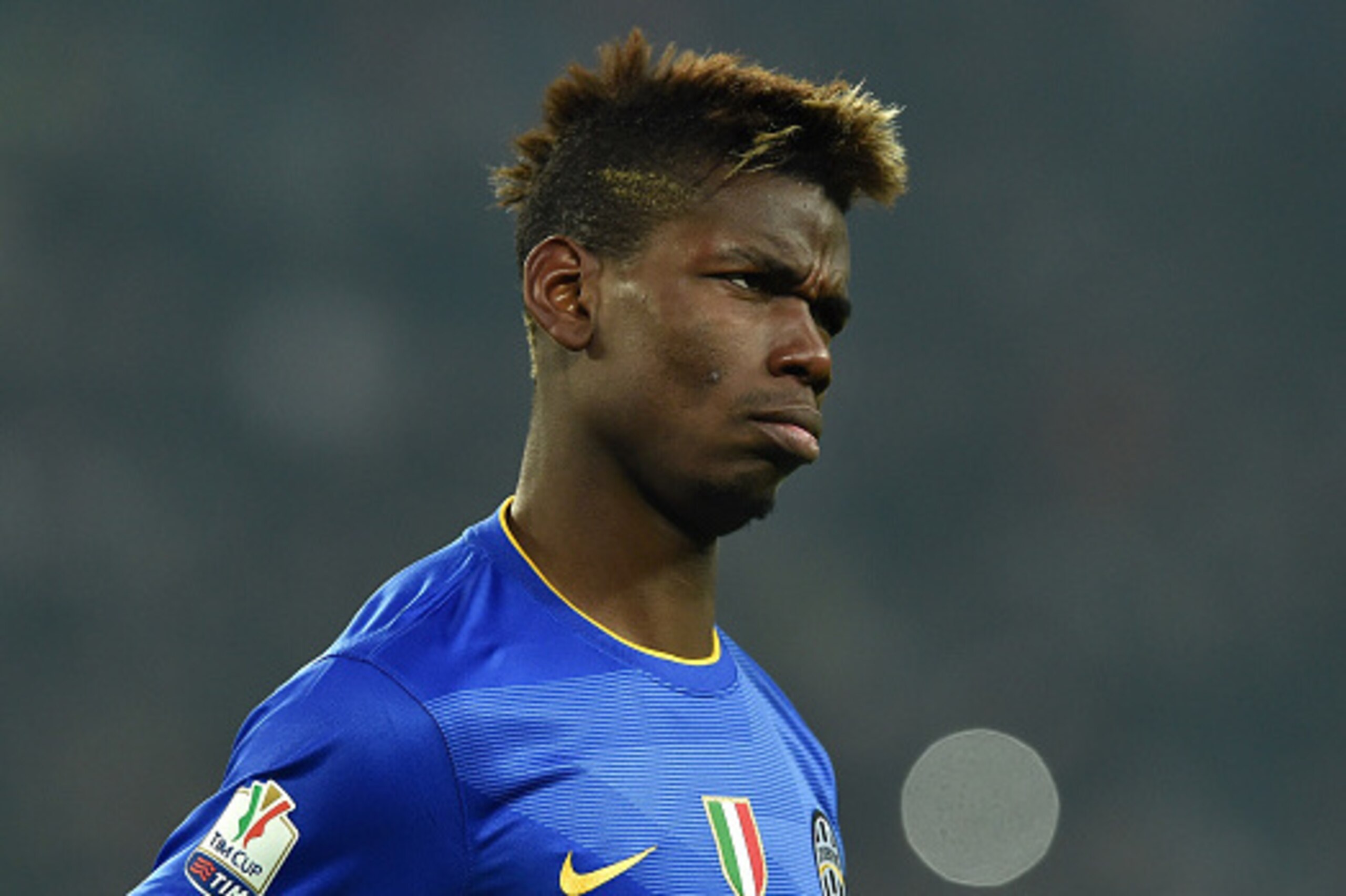 TURIN, ITALY - JANUARY 15:  Paul Pogba of Juventus FC celebrates a goal during the TIM Cup match between Juventus FC and Hellas Verona FC at Juventus Arena on January 15, 2015 in Turin, Italy.  (Photo by Valerio Pennicino/Getty Images)