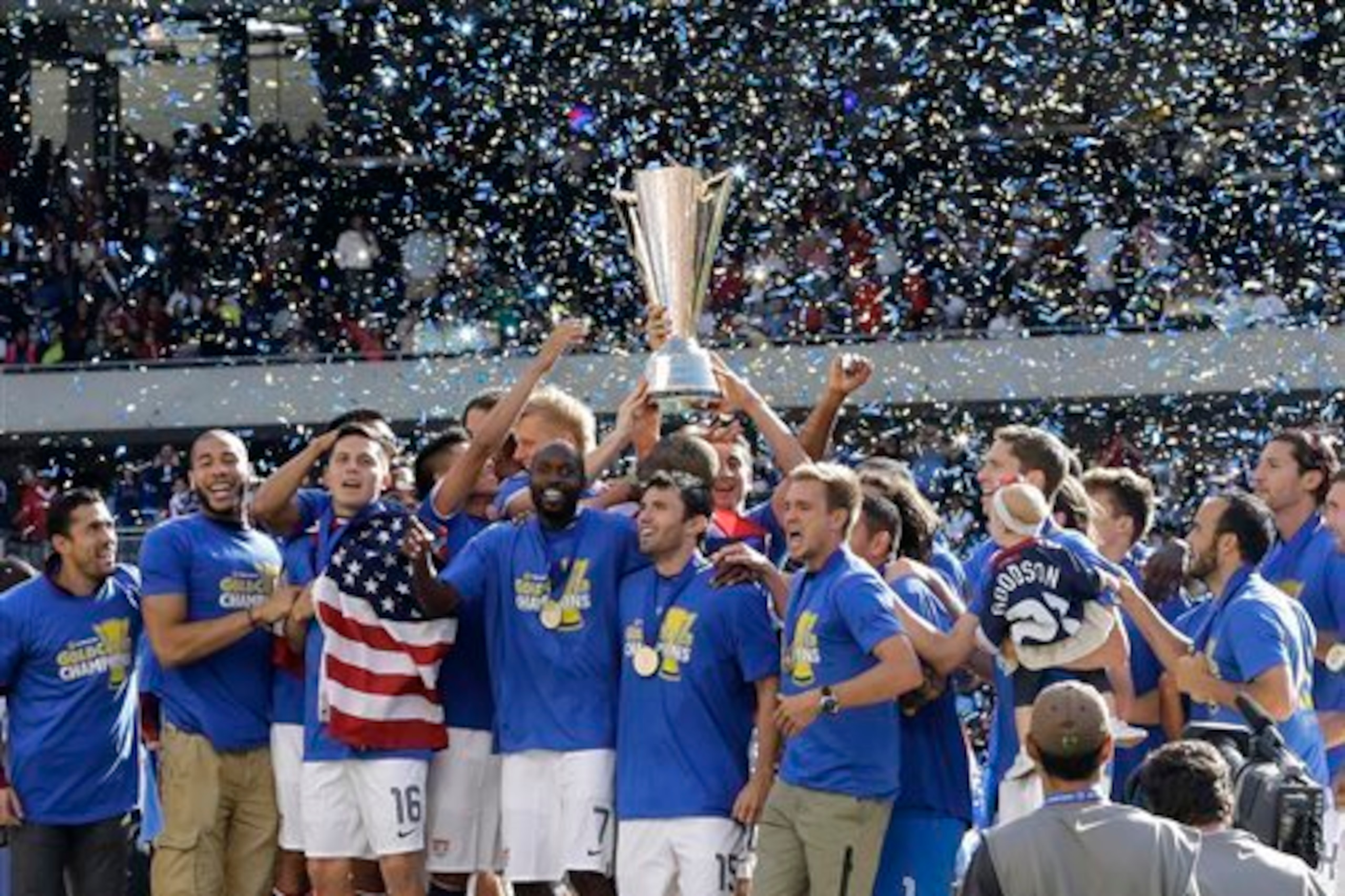 The USMNT won the Gold Cup in 2013.