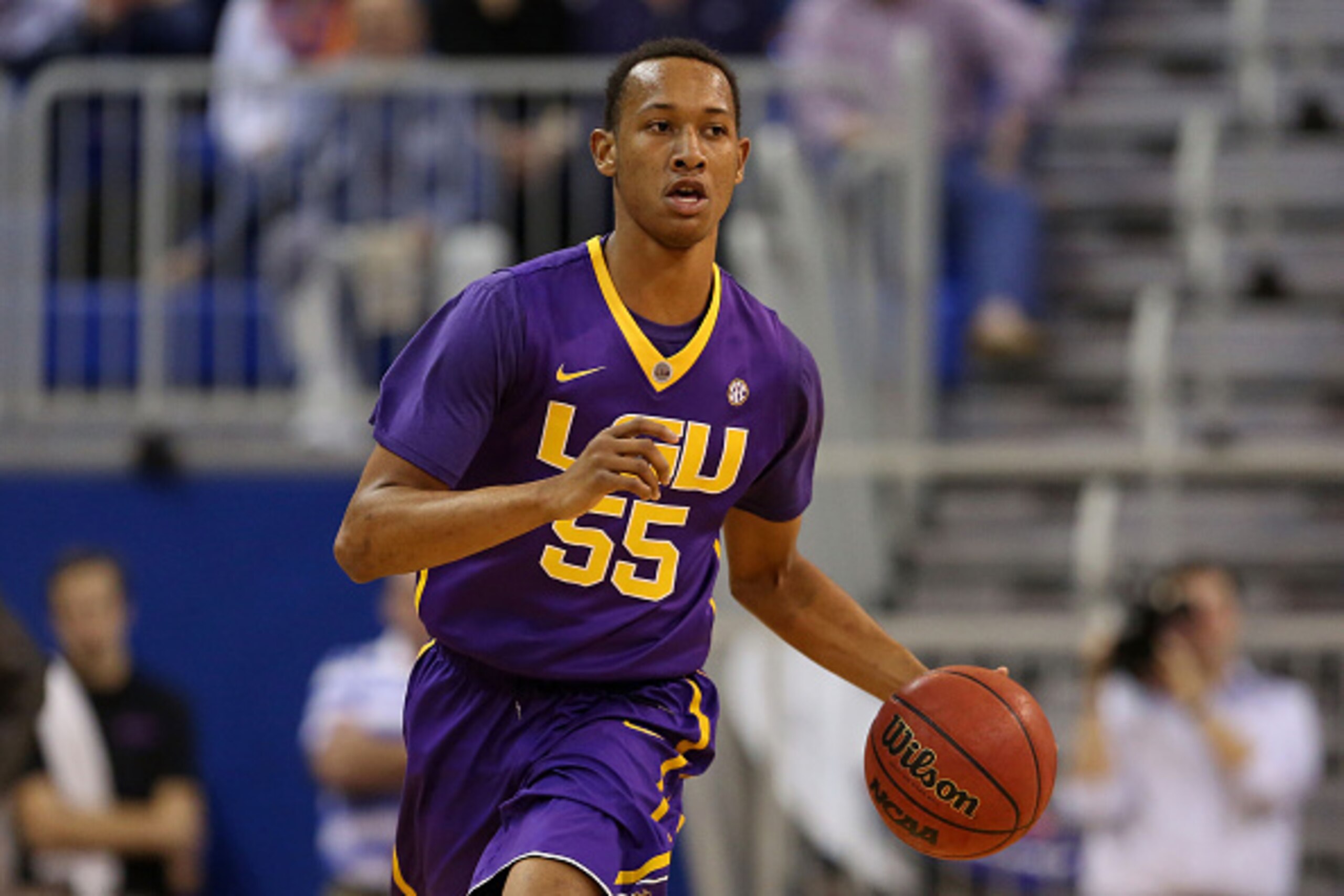 GAINESVILLE, FL - JANUARY 20: Tim Quarterman #55 of the LSU Tigers plays during the game against the Florida Gators at Stephen C. O'Connell Center on January 20, 2015 in Gainesville, Florida. (Photo by Rob Foldy/Getty Images) GAINESVILLE, FL - JANUARY 20: Tim Quarterman #55 of the LSU Tigers plays during the game against the Florida Gators at Stephen C. O'Connell Center on January 20, 2015 in Gainesville, Florida. (Photo by Rob Foldy/Getty Images)