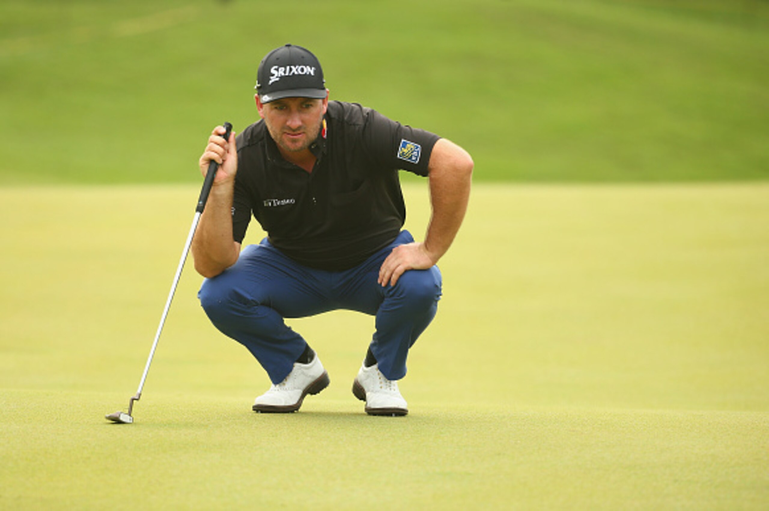 KUALA LUMPUR, MALAYSIA - FEBRUARY 05:  Graeme McDowell of Northern Ireland lines up a putt during the first round of the 2015 Maybank Malaysian Open at Kuala Lumpur Golf & Country Club on February 5, 2015 in Kuala Lumpur, Malaysia.  (Photo by Ian Walton/G