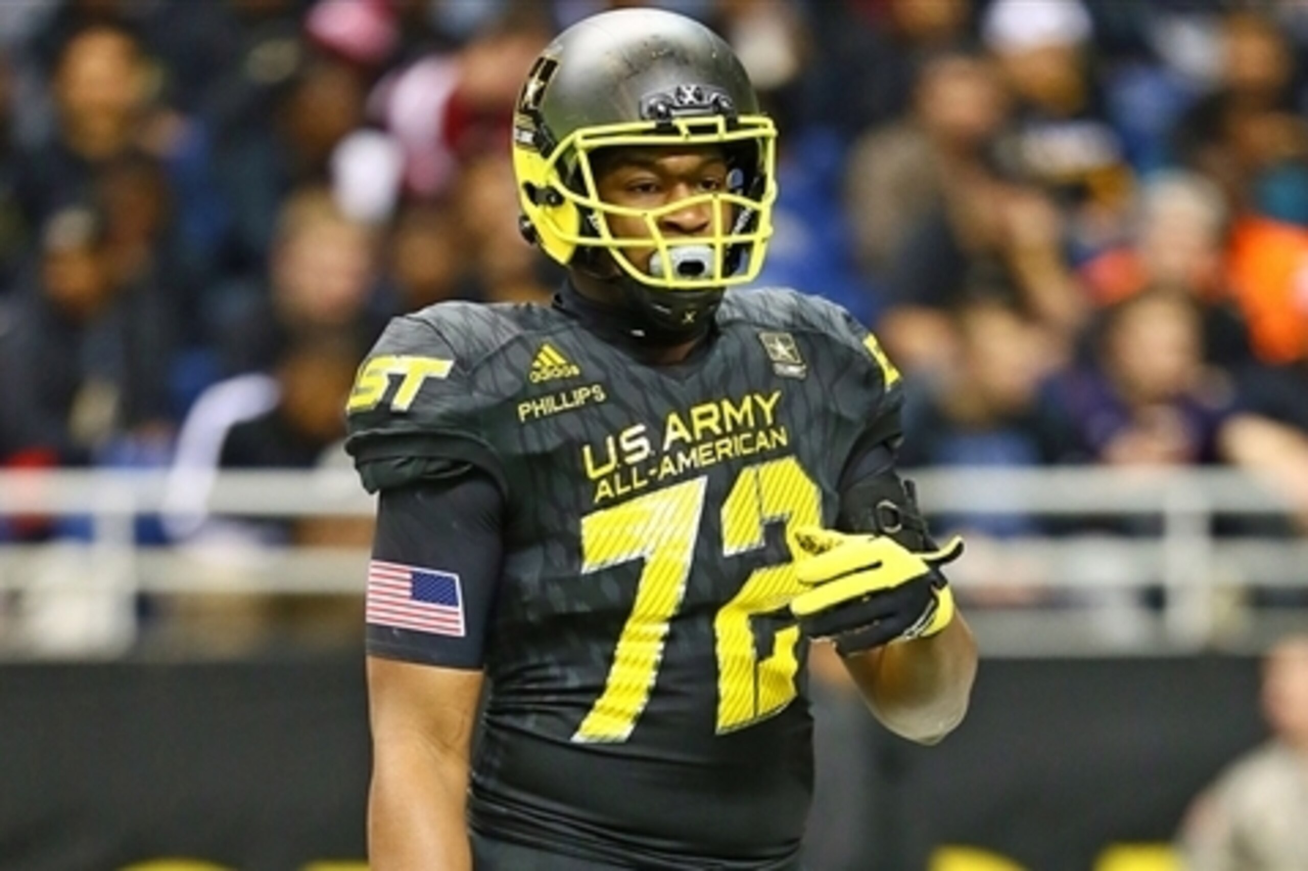 Nashville strong-side defensive end Kyle Phillips was a major pull for the Vols.