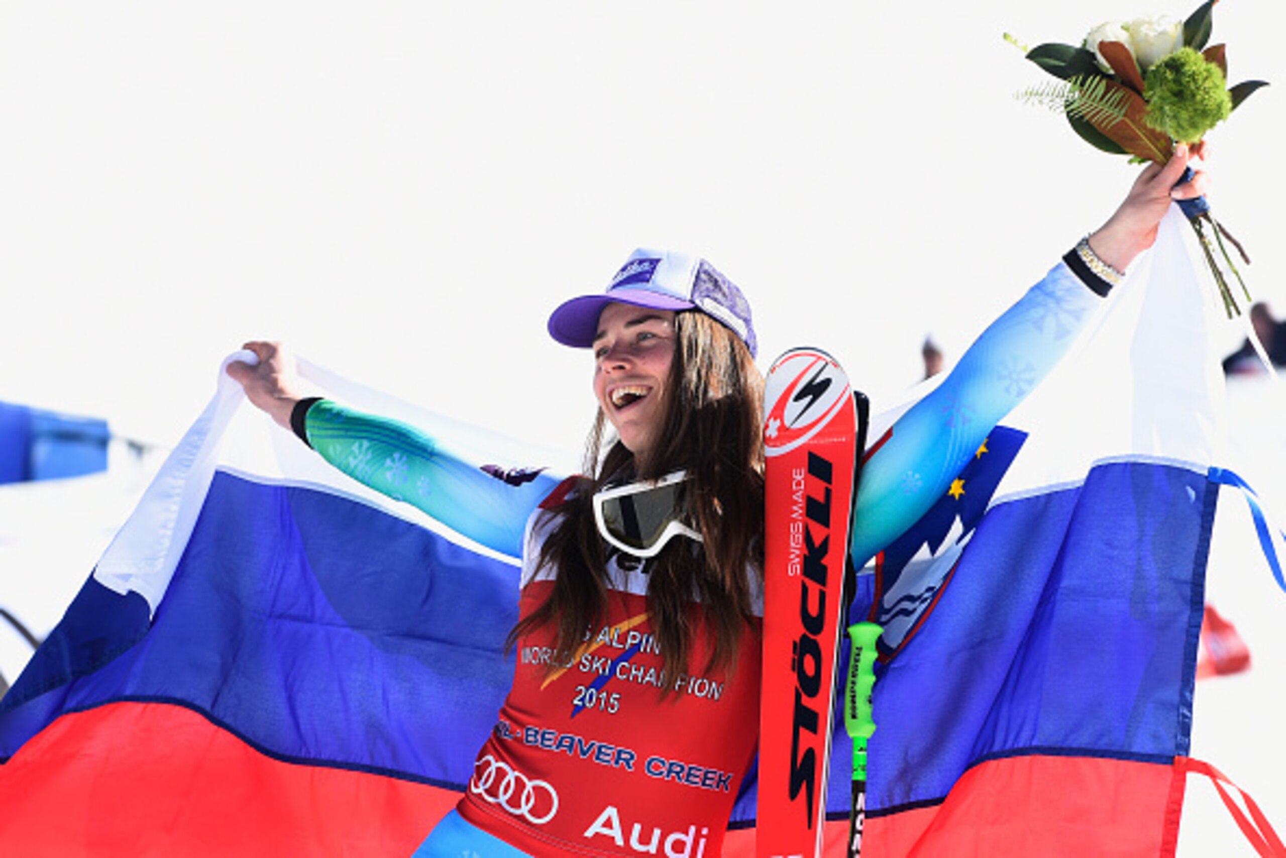 BEAVER CREEK, CO - FEBRUARY 06: (FRANCE OUT) Tina Maze of Slovenia wins the gold medal during the FIS Alpine World Ski Championships Women's Downhill on February 6, 2015 in Beaver Creek, Colorado. (Photo by Alain Grosclaude/Agence Zoom/Getty Images) BEAVER CREEK, CO - FEBRUARY 06: (FRANCE OUT) Tina Maze of Slovenia wins the gold medal during the FIS Alpine World Ski Championships Women's Downhill on February 6, 2015 in Beaver Creek, Colorado. (Photo by Alain Grosclaude/Agence Zoom/Getty Images)
