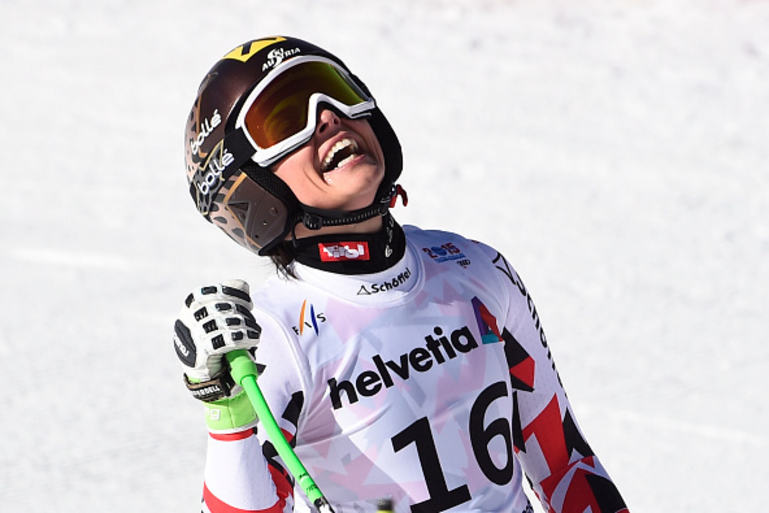BEAVER CREEK, CO - FEBRUARY 06: (FRANCE OUT) Anna Fenninger of Austria wins the silver medal during the FIS Alpine World Ski Championships Women's Downhill on February 6, 2015 in Beaver Creek, Colorado. (Photo by Alain Grosclaude/Agence Zoom/Getty Images) BEAVER CREEK, CO - FEBRUARY 06: (FRANCE OUT) Anna Fenninger of Austria wins the silver medal during the FIS Alpine World Ski Championships Women's Downhill on February 6, 2015 in Beaver Creek, Colorado. (Photo by Alain Grosclaude/Agence Zoom/Getty Images)