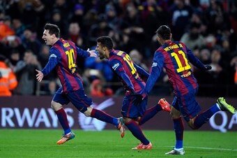 Lionel Messi won the game for Barca just 10 days ago.