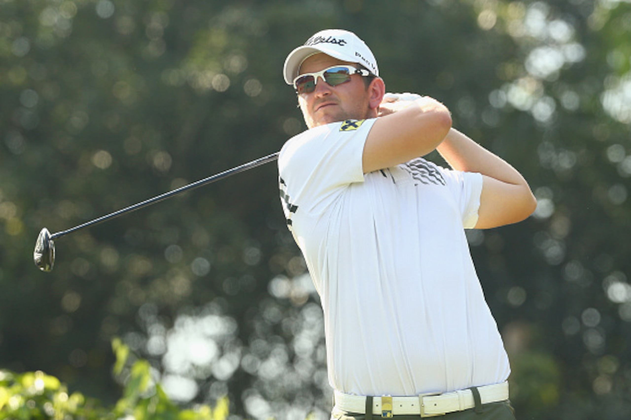 KUALA LUMPUR, MALAYSIA - FEBRUARY 07:  Bernd Wiesberger of Austria in action during the 3rd round of the 2015 Maybank Malaysian Open at Kuala Lumpur Golf & Country Club on February 7, 2015 in Kuala Lumpur, Malaysia.  (Photo by Ian Walton/Getty Images)