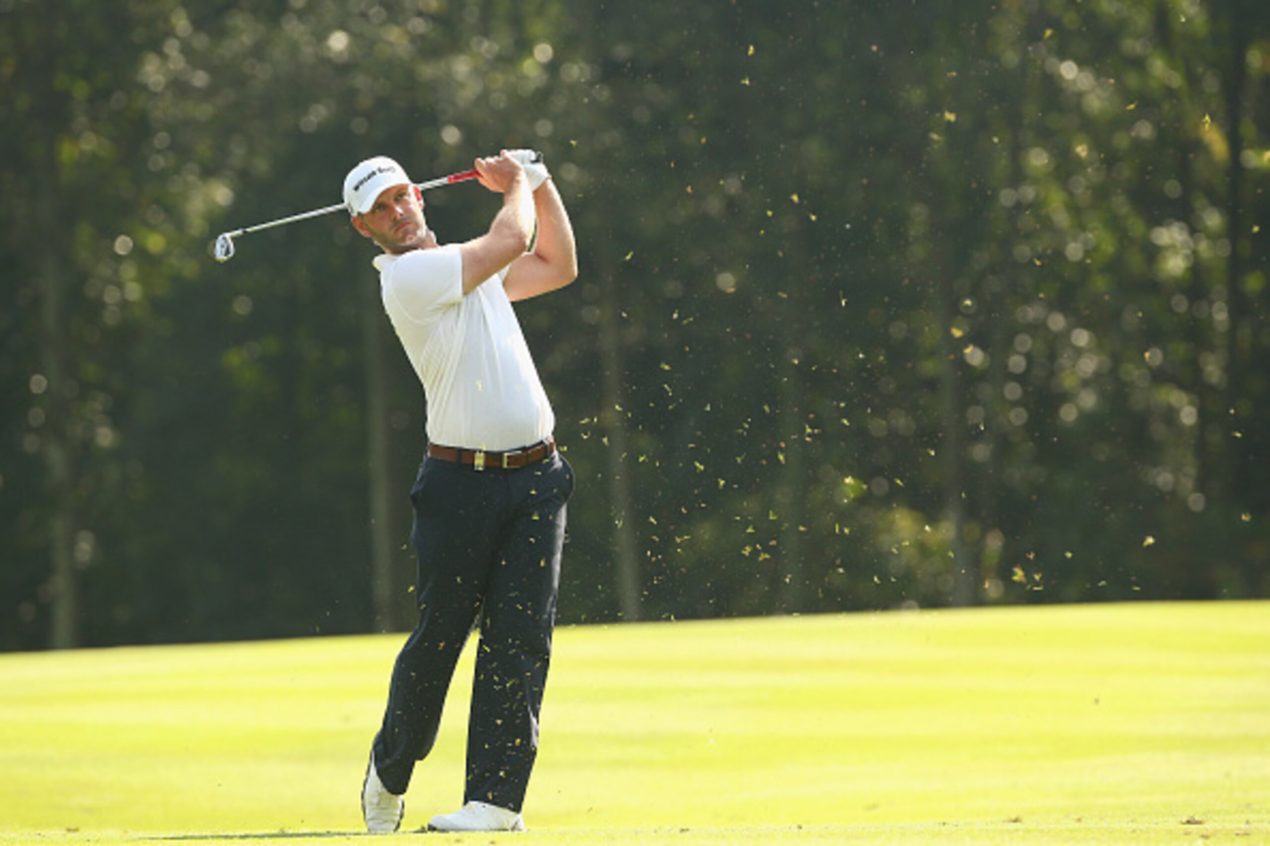 KUALA LUMPUR, MALAYSIA - FEBRUARY 07:  Paul Waring of England in action during the 3rd round of the 2015 Maybank Malaysian Open at Kuala Lumpur Golf & Country Club on February 7, 2015 in Kuala Lumpur, Malaysia.  (Photo by Ian Walton/Getty Images)