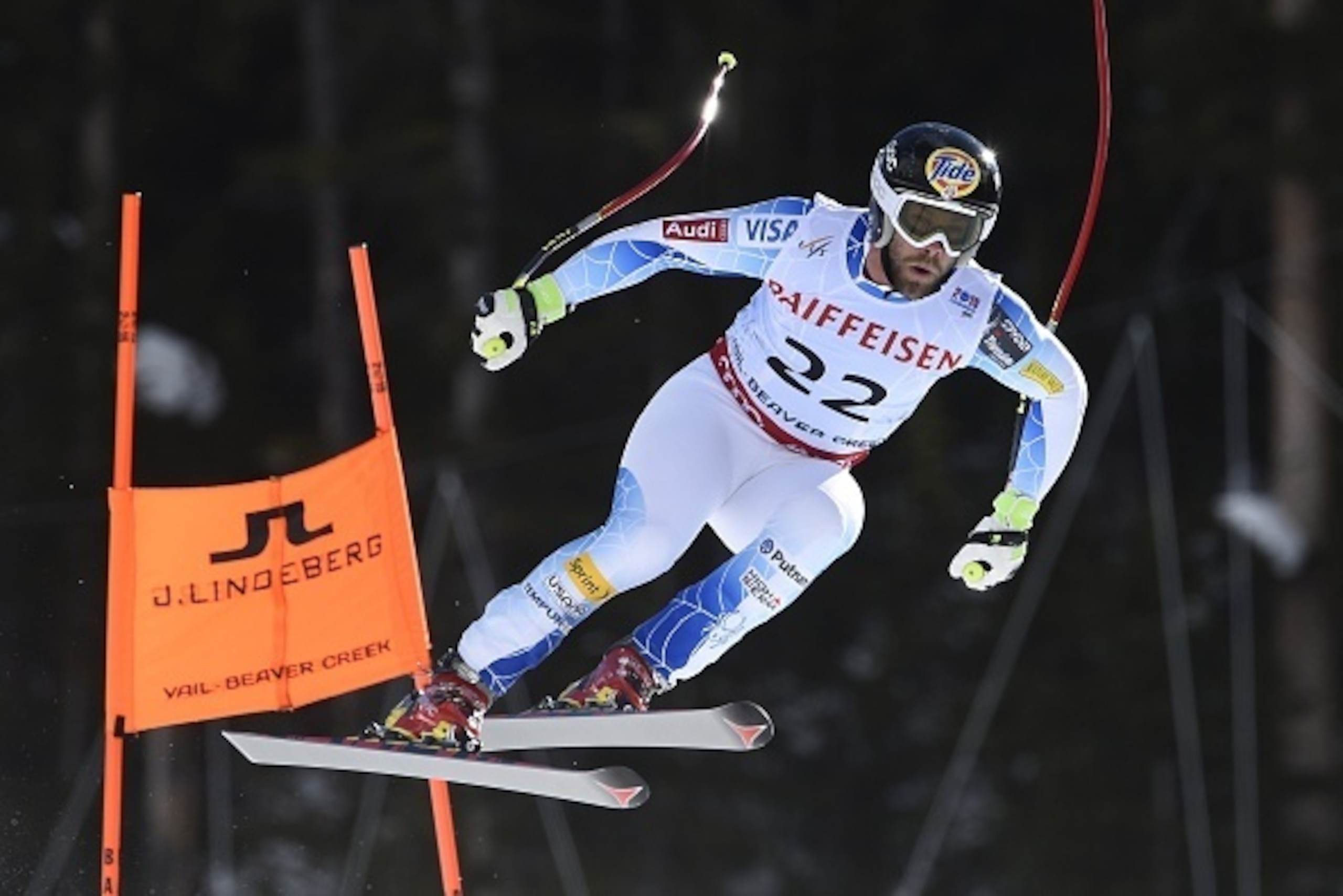 BEAVER CREEK, CO - FEBRUARY 07: (FRANCE OUT) Travis Ganong of the USA wins the silver medal during the FIS Alpine World Ski Championships Men's Downhill on February 7, 2015 in Beaver Creek, Colorado. (Photo by Alain Grosclaude/Agence Zoom/Getty Images) BEAVER CREEK, CO - FEBRUARY 07: (FRANCE OUT) Travis Ganong of the USA wins the silver medal during the FIS Alpine World Ski Championships Men's Downhill on February 7, 2015 in Beaver Creek, Colorado. (Photo by Alain Grosclaude/Agence Zoom/Getty Images)