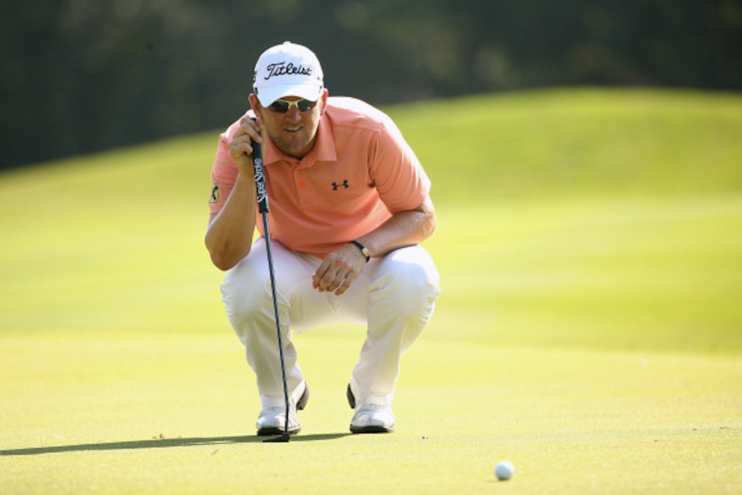 KUALA LUMPUR, MALAYSIA - FEBRUARY 08:  Bernd Wiesberger of Austria looks on during the final round of the 2015 Maybank Malaysian Open at Kuala Lumpur Golf & Country Club on February 8, 2015 in Kuala Lumpur, Malaysia.  (Photo by Ian Walton/Getty Images)