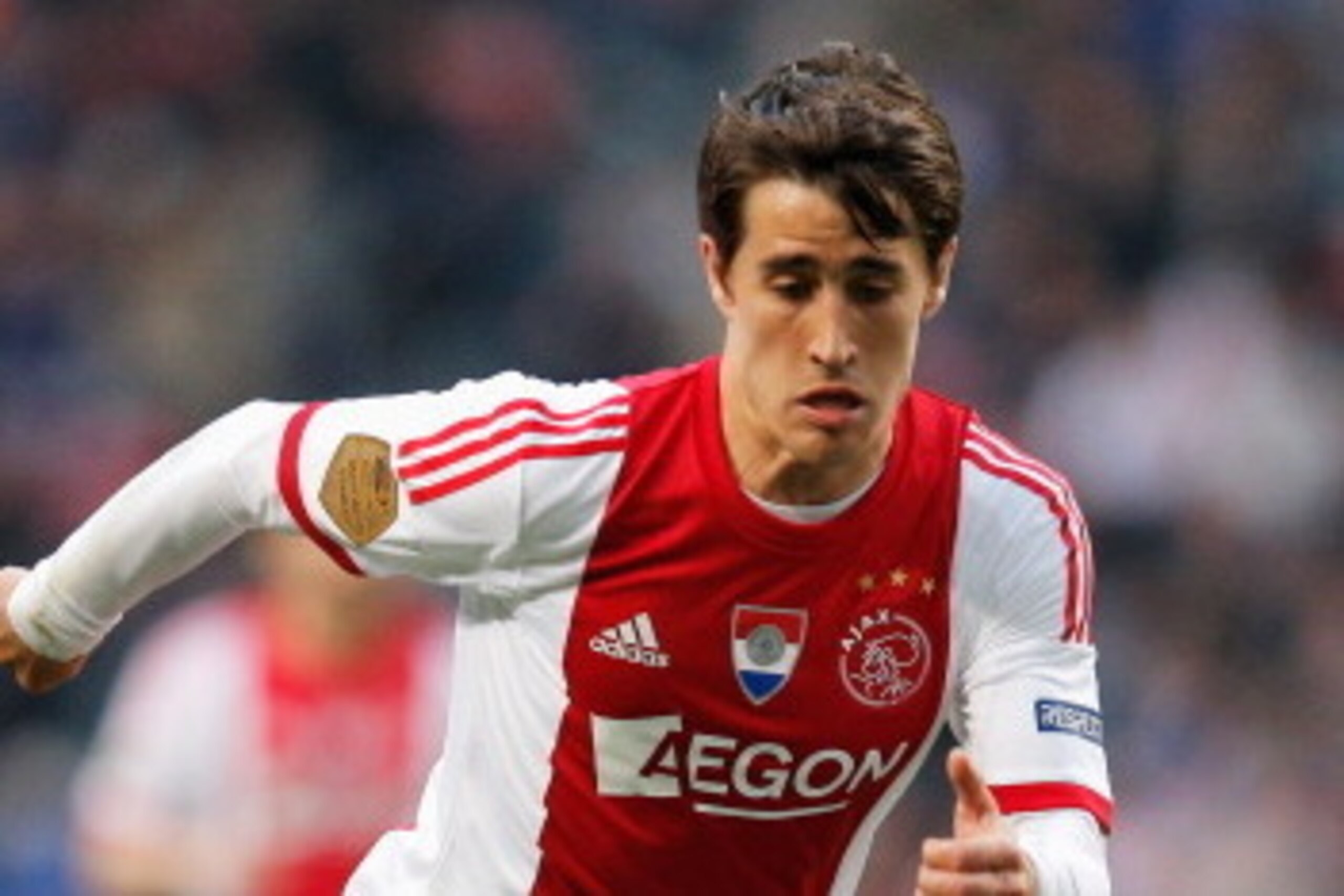 AMSTERDAM, NETHERLANDS - MAY 03:  Bojan Krkic of Ajax in action during the Eredivisie match between Ajax Amsterdam and NEC Nijmegen at Amsterdam Arena on May 3, 2014 in Amsterdam, Netherlands.  (Photo by Dean Mouhtaropoulos/Getty Images)