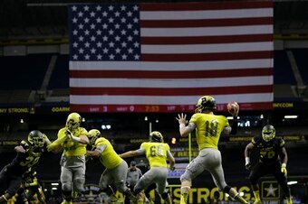 Ricky Town at the U.S. Army All-American Bowl