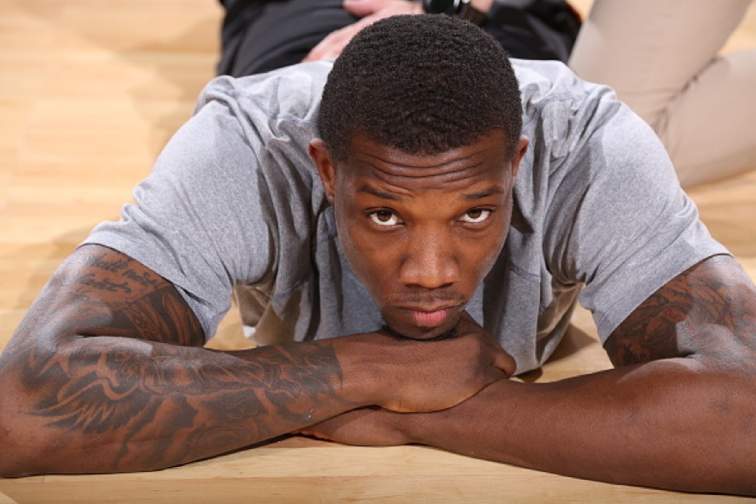 PORTLAND, OR - FEBRUARY 5:  Eric Bledsoe #2 of the Phoenix Suns before the game against the Portland Trail Blazers on February 5, 2015 at the Moda Center Arena in Portland, Oregon. NOTE TO USER: User expressly acknowledges and agrees that, by downloading 