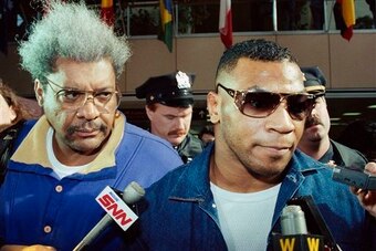Tyson and King postfight