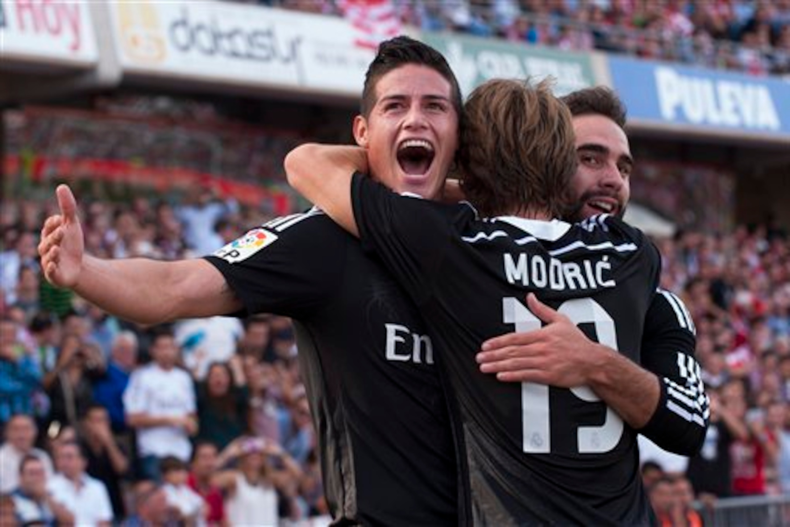 Both Modric and Rodriguez are currently injured