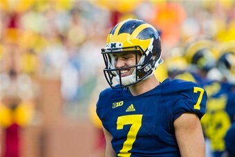 Now that Russel Bellomy's gone, Shane Morris is the "old" scholarship QB.