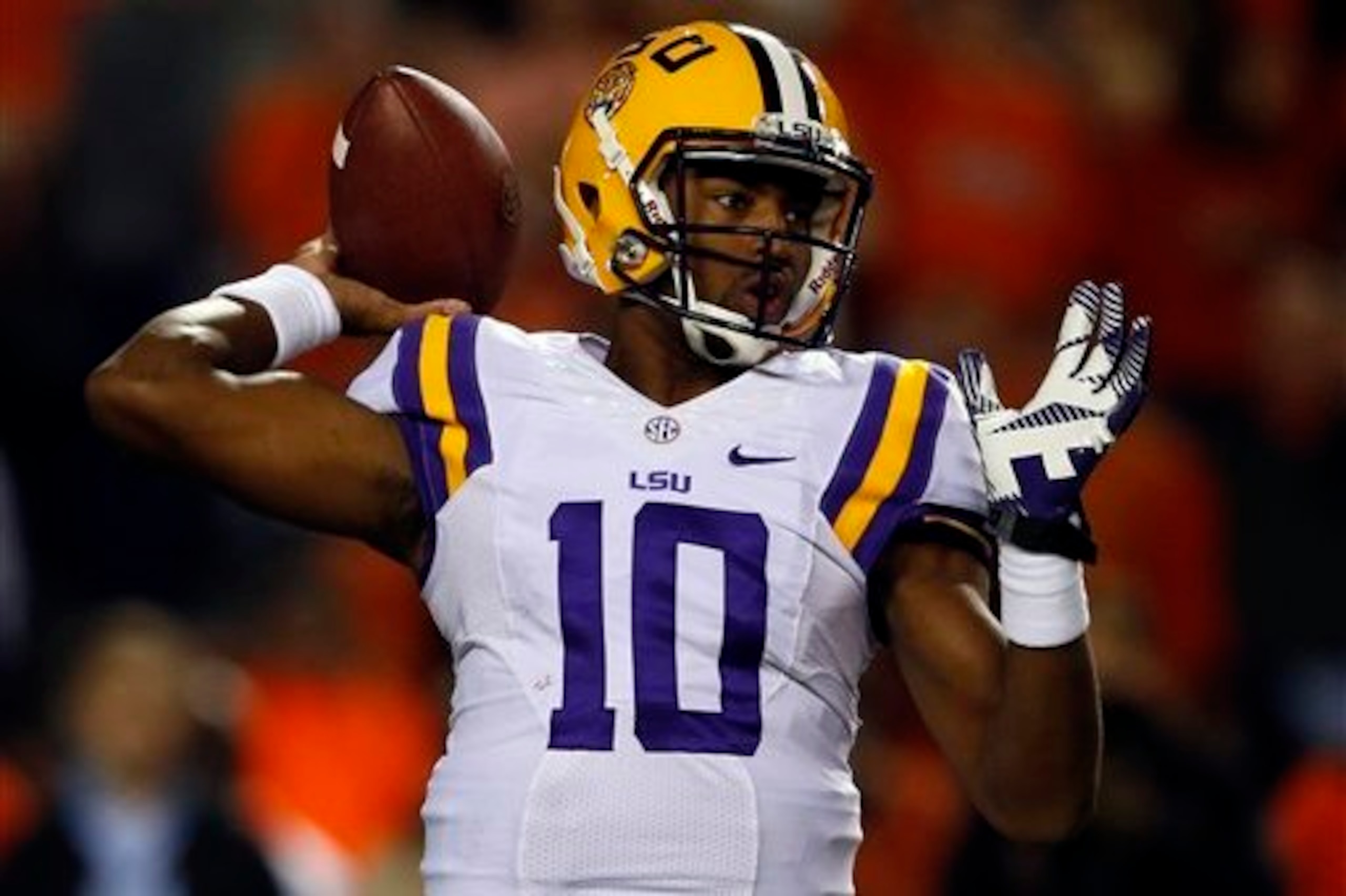 LSU QB Anthony Jennings