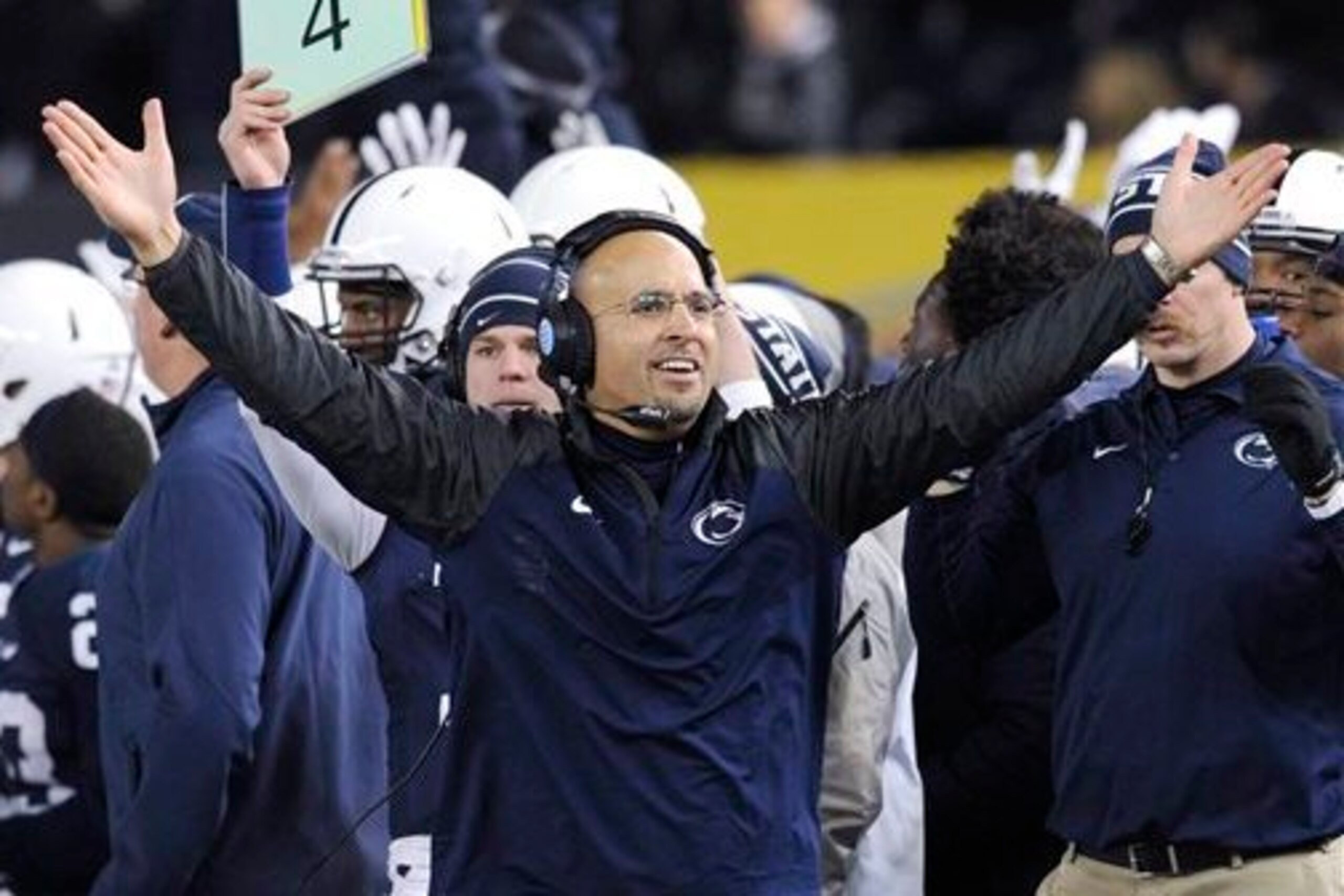 Penn State Coach James Franklin