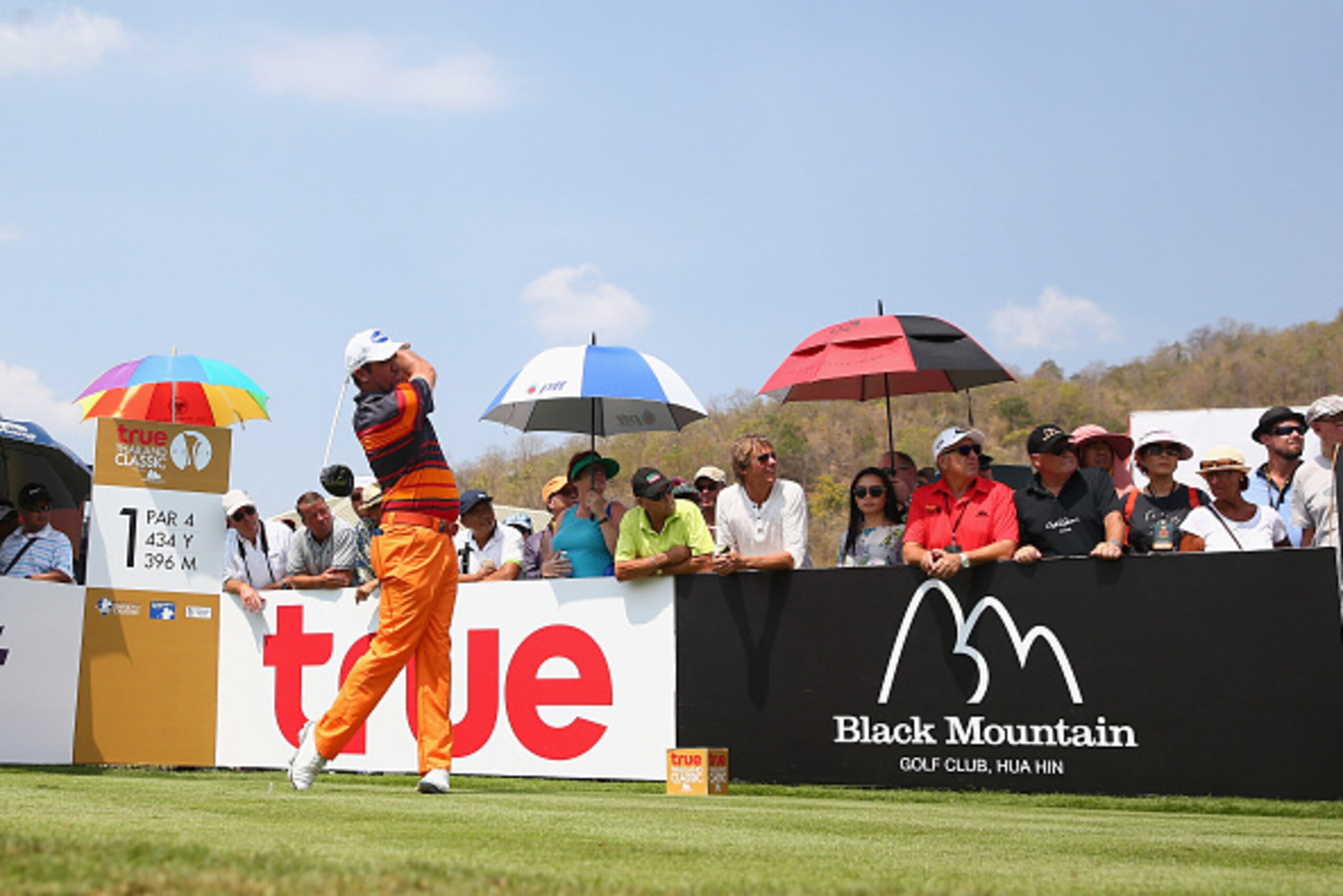 HUA HIN, THAILAND - FEBRUARY 14:  Scott Hend of Australia in action during the 3rd round of the 2015 True Thailand Classic at Black Mountain Golf Club on February 14, 2015 in Hua Hin, Thailand.  (Photo by Ian Walton/Getty Images)