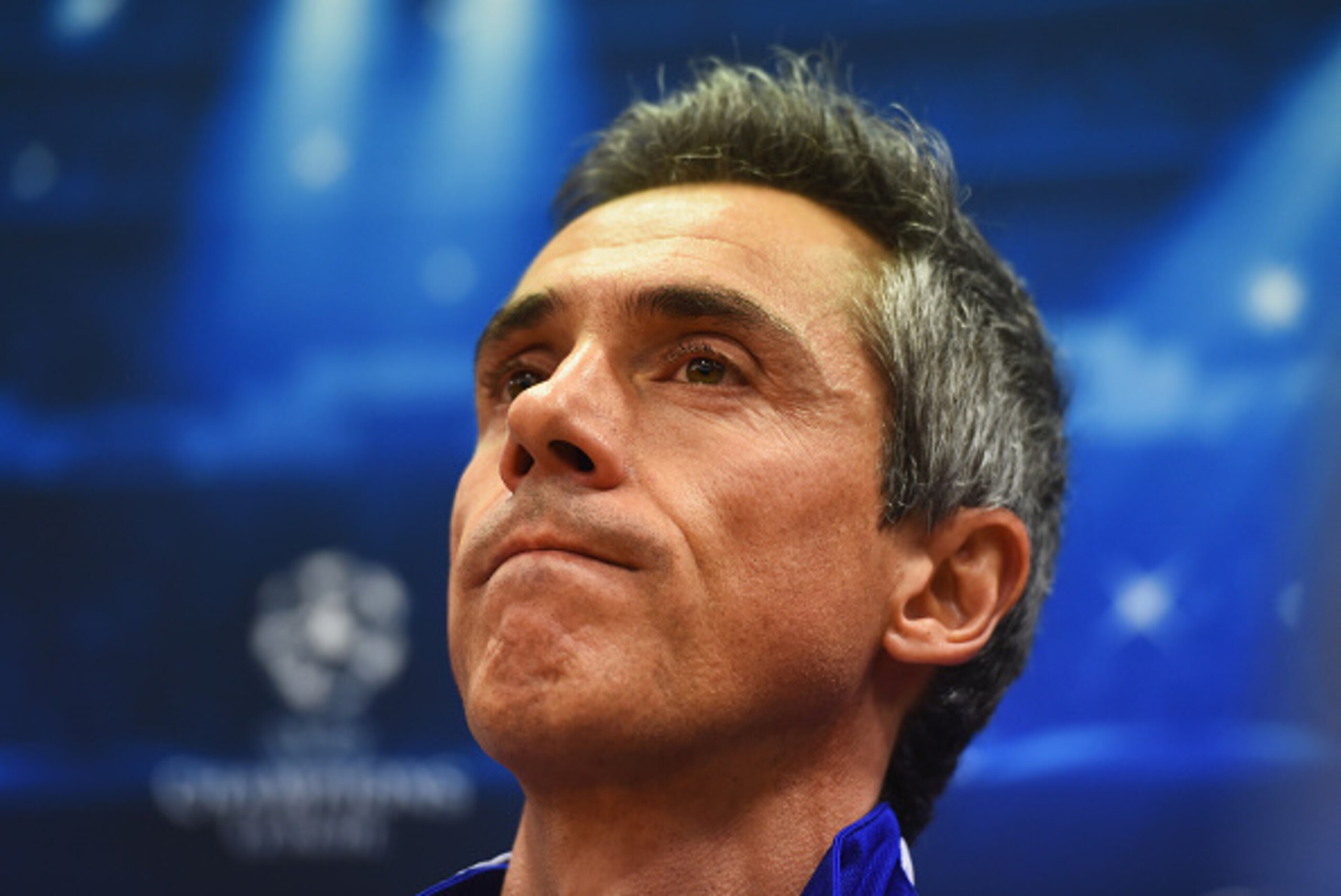 LIVERPOOL, ENGLAND - DECEMBER 08:  Basel coach Paulo Sousa talks during a press conference ahead of the UEFA Champions League match against Liverpool at Anfield on December 8, 2014 in Liverpool, England.  (Photo by Laurence Griffiths/Getty Images)