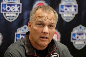 Georgia head coach Mark Richt