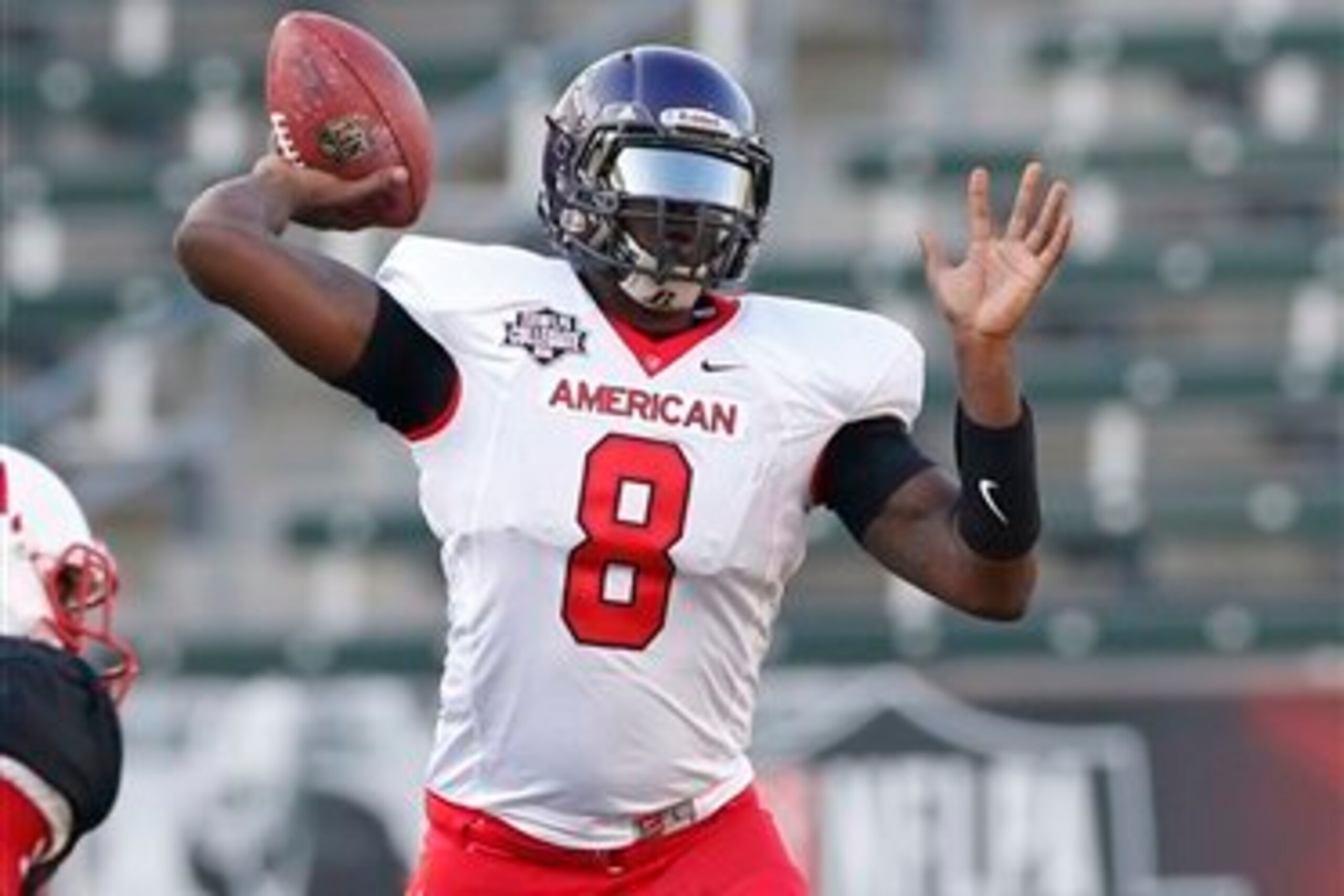 Jerry Lovelocke played in the NFLPA Collegiate Bowl in January.
