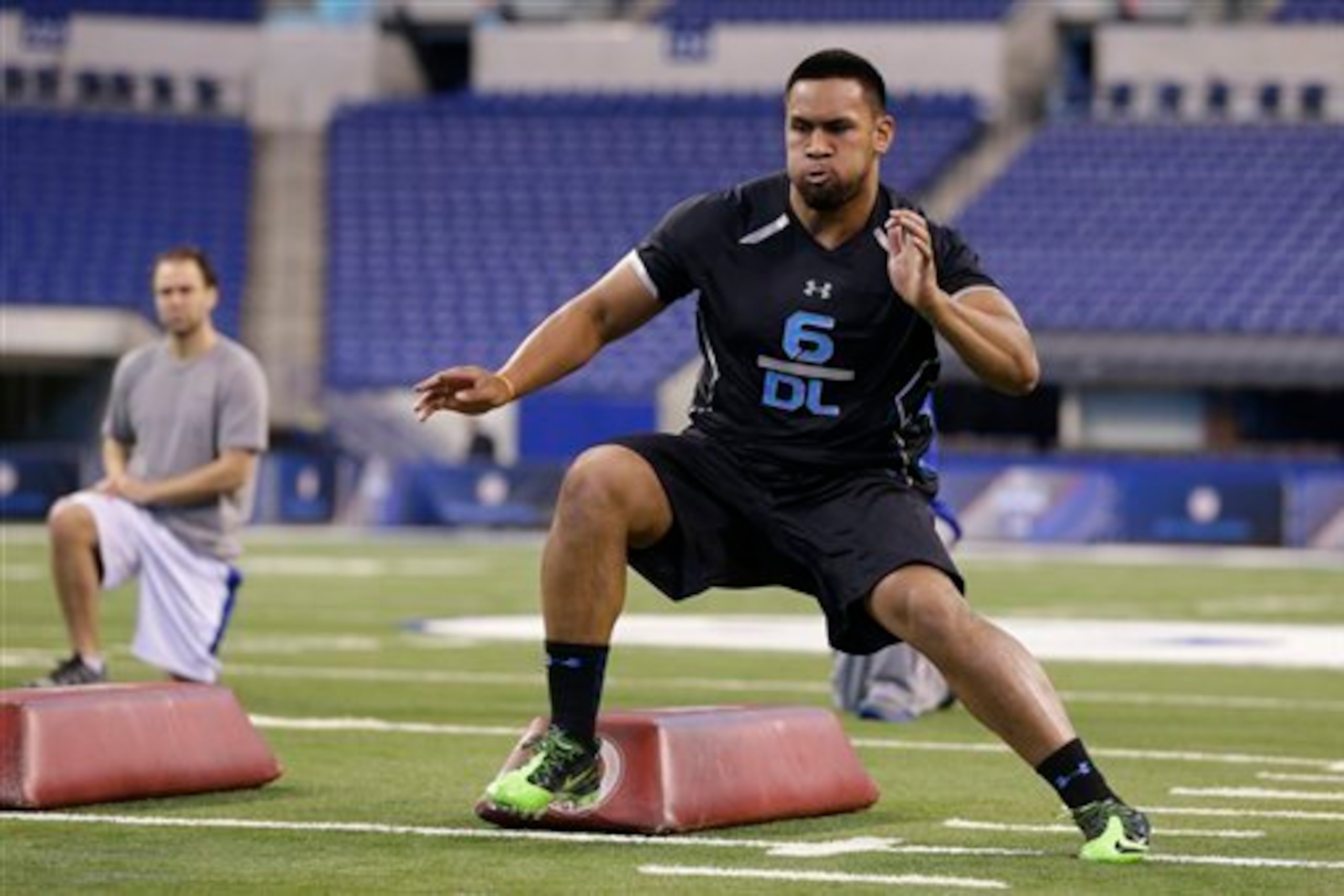 Despite limited playing time in 2014, the Vikings clearly believe in Scott Crichton's potential
