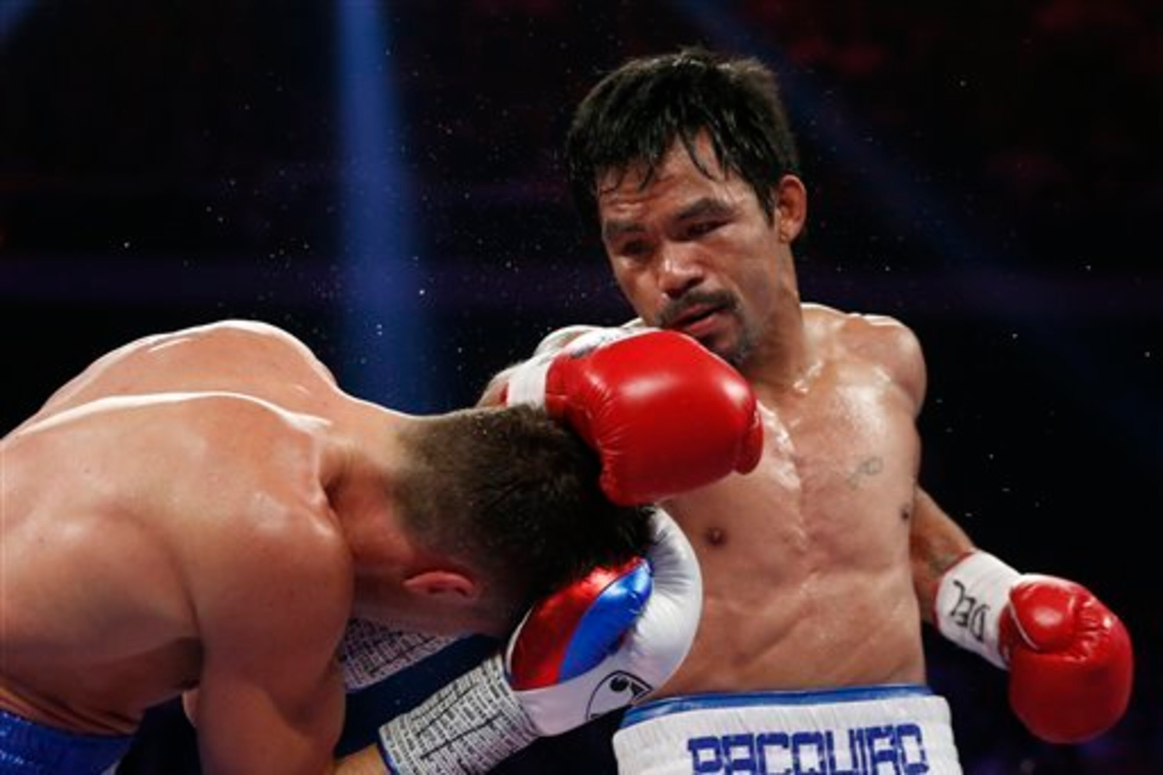 Pacquiao dominated Chris Algieri in his last fight. Pacquiao dominated Chris Algieri in his last fight.